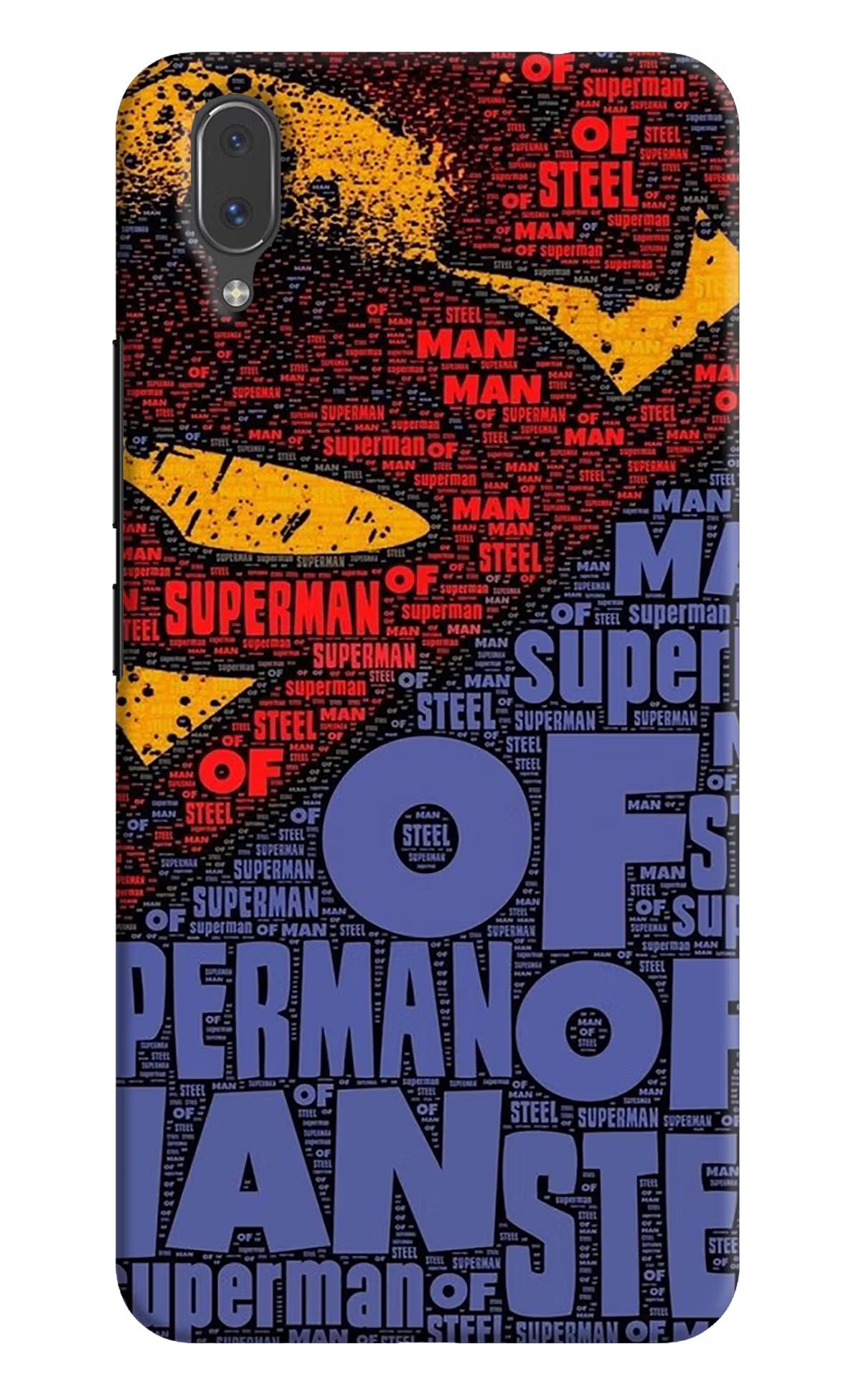 Superman Vivo X21 Back Cover - Superman Vivo X21 Hard Case Back Cover by Casekaro Superman Vivo X21 Hard Case Back Cover by Casekaro