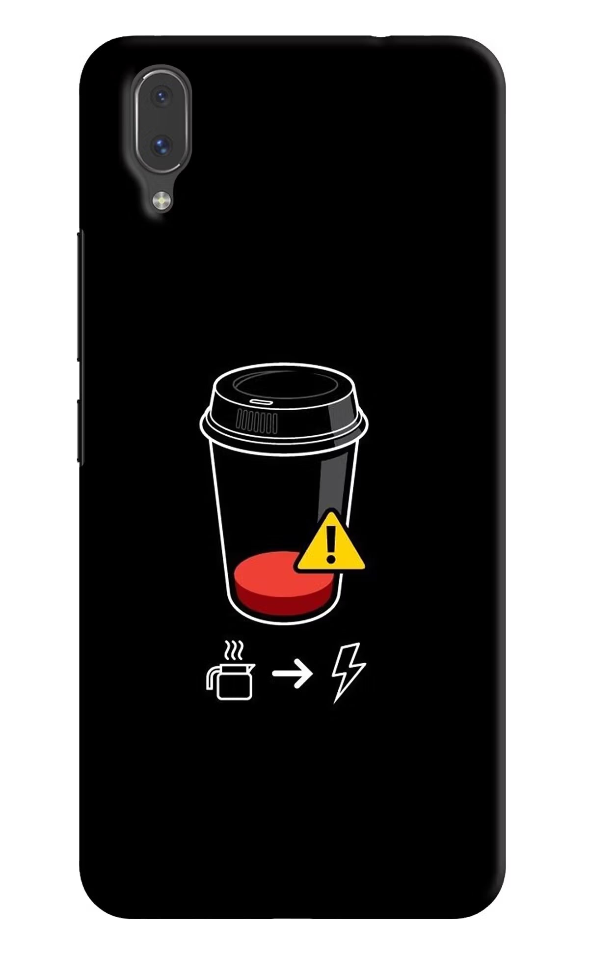 Coffee Vivo X21 Back Cover - Coffee Vivo X21 Hard Case Back Cover by Casekaro Coffee Vivo X21 Hard Case Back Cover by Casekaro