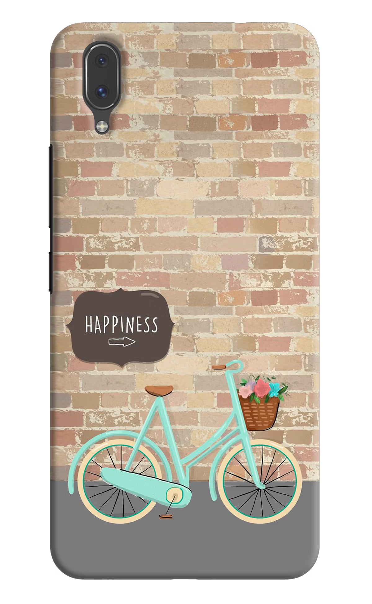 Happiness Artwork Vivo X21 Back Cover - Happiness Artwork Vivo X21 Hard Case Back Cover by Casekaro Happiness Artwork Vivo X21 Hard Case Back Cover by Casekaro