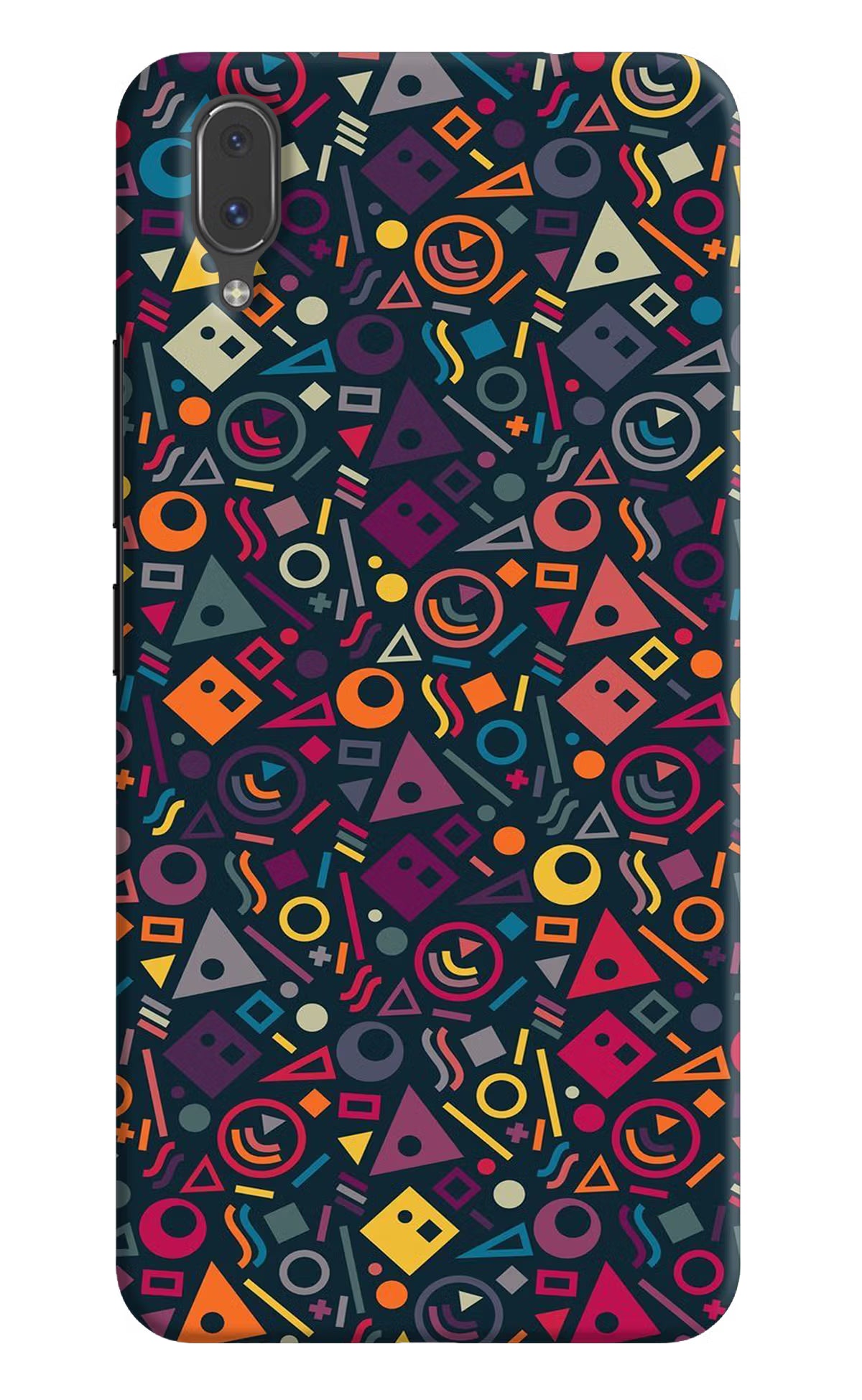 Geometric Abstract Vivo X21 Back Cover - Geometric Abstract Vivo X21 Hard Case Back Cover by Casekaro Geometric Abstract Vivo X21 Hard Case Back Cover by Casekaro