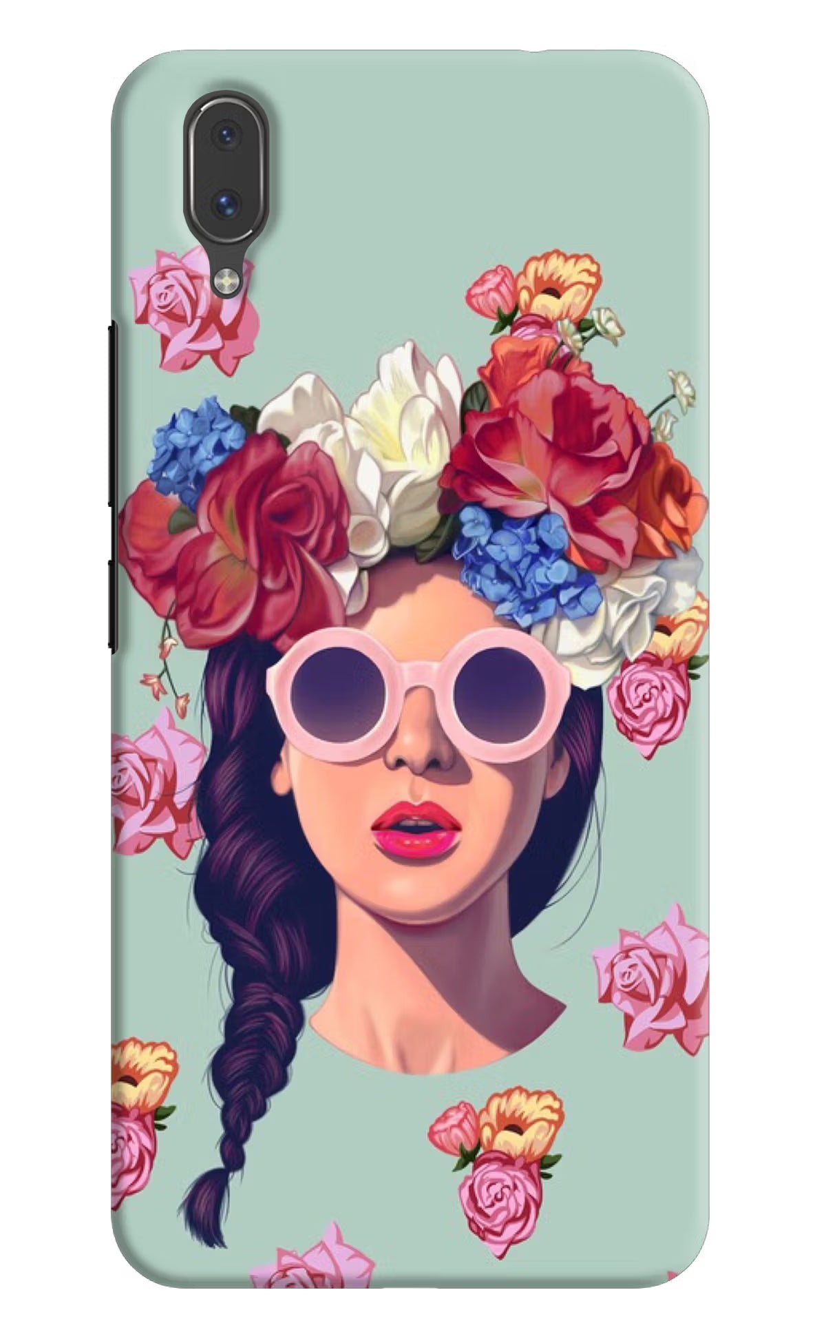 Pretty Girl Vivo X21 Back Cover - Pretty Girl Vivo X21 Hard Case Back Cover by Casekaro Pretty Girl Vivo X21 Hard Case Back Cover by Casekaro
