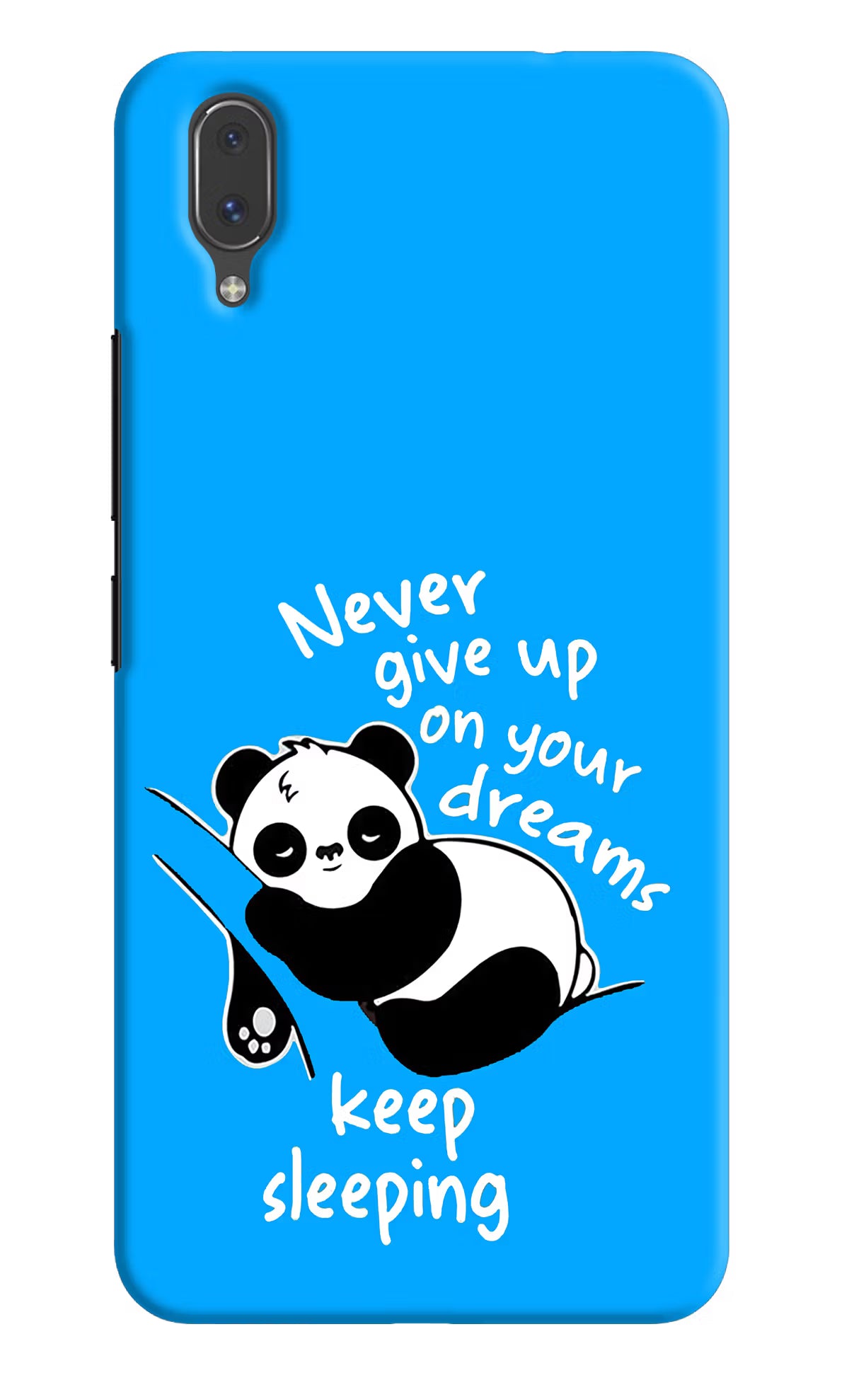 Keep Sleeping Vivo X21 Back Cover - Keep Sleeping Vivo X21 Hard Case Back Cover by Casekaro Keep Sleeping Vivo X21 Hard Case Back Cover by Casekaro