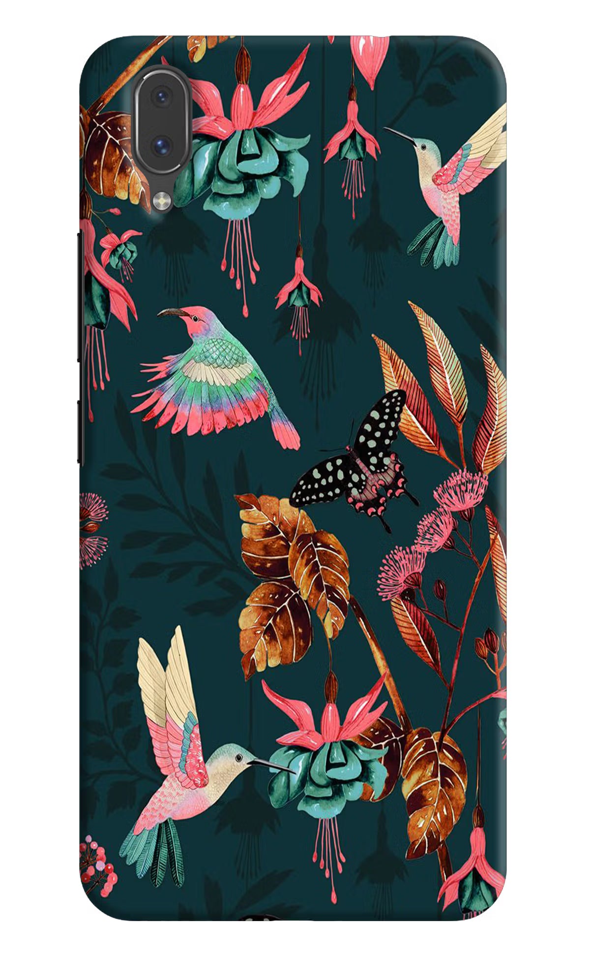 Birds Vivo X21 Back Cover - Birds Vivo X21 Hard Case Back Cover by Casekaro Birds Vivo X21 Hard Case Back Cover by Casekaro