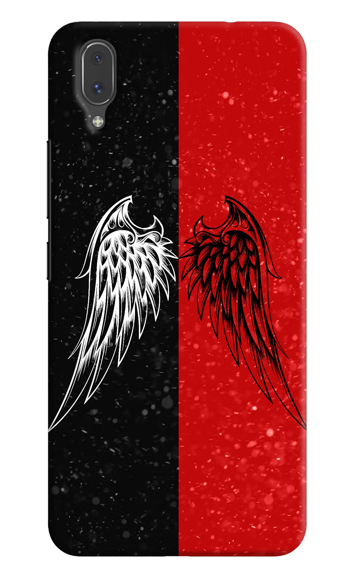 Wings Vivo X21 Back Cover - Wings Vivo X21 Hard Case Back Cover by Casekaro Wings Vivo X21 Hard Case Back Cover by Casekaro