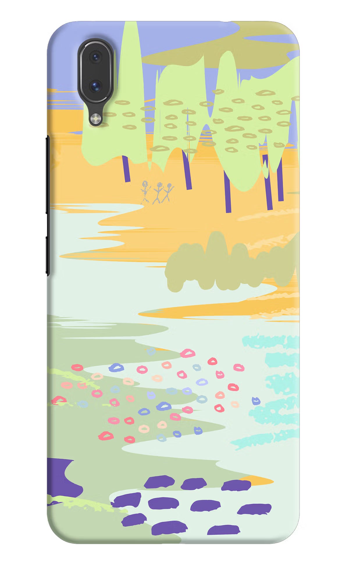 Scenery Vivo X21 Back Cover - Scenery Vivo X21 Hard Case Back Cover by Casekaro Scenery Vivo X21 Hard Case Back Cover by Casekaro