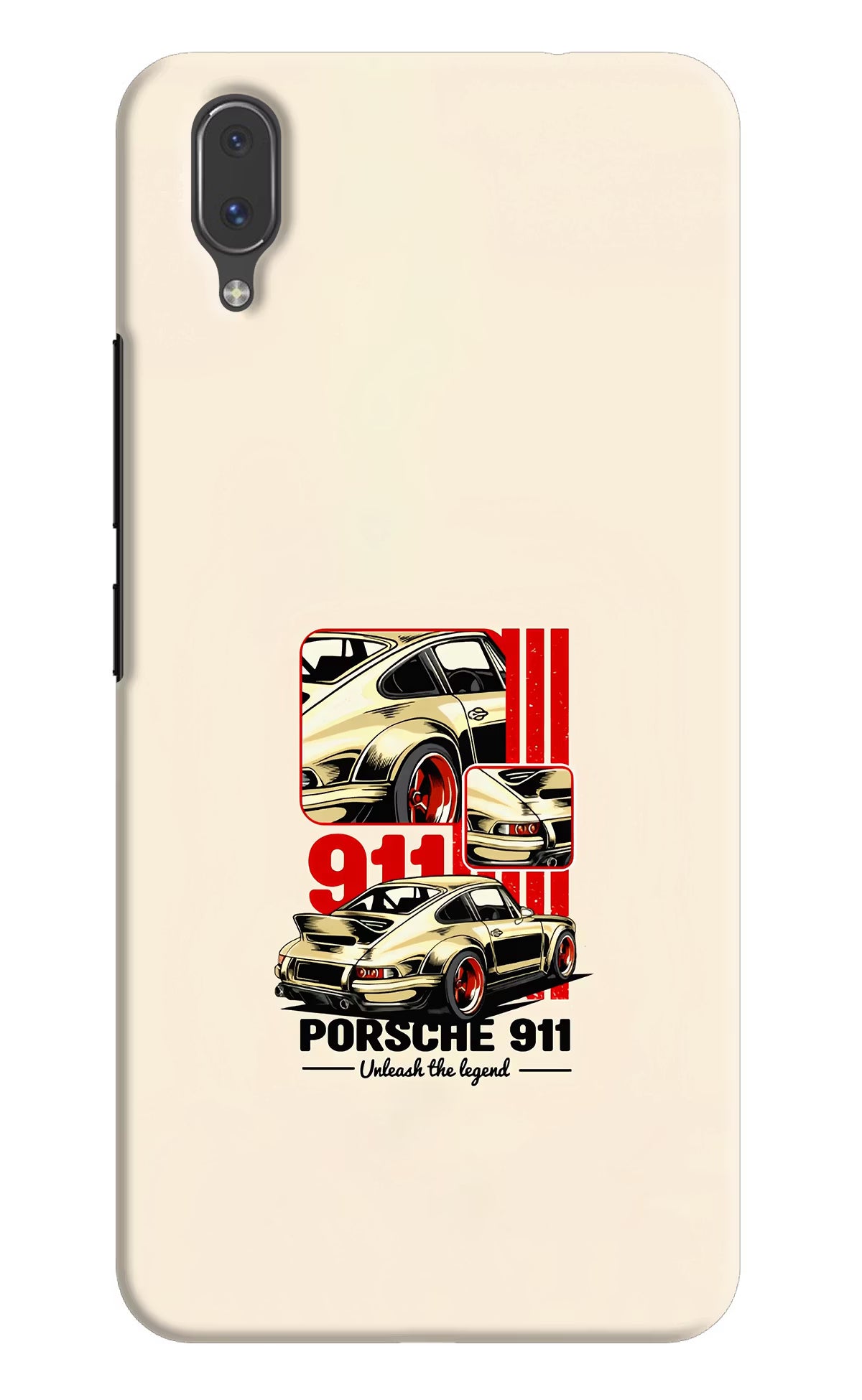 Classic Porsche 911 Vivo X21 Back Cover - Classic Porsche 911 Vivo X21 Hard Case Back Cover by Casekaro Classic Porsche 911 Vivo X21 Hard Case Back Cover by Casekaro