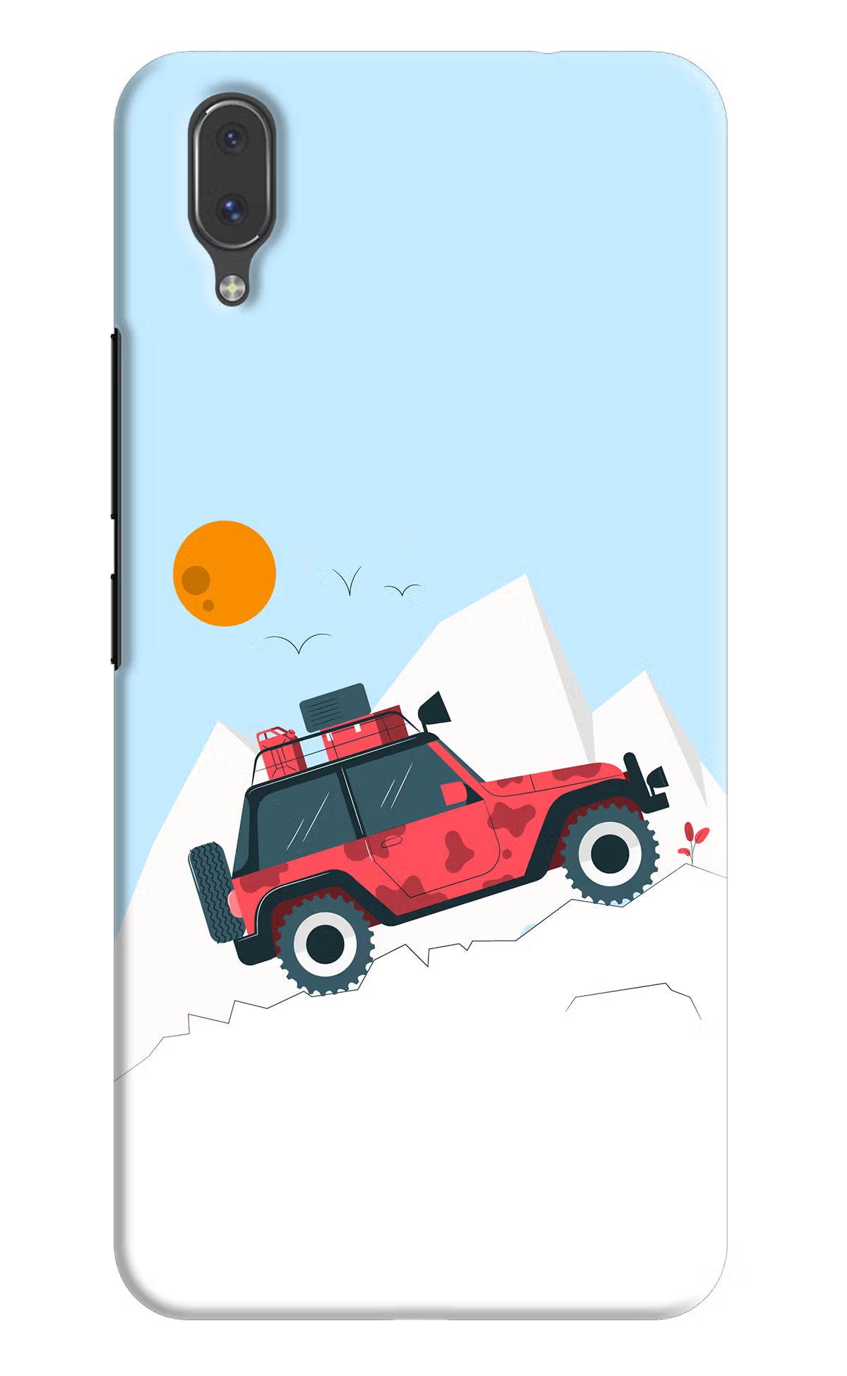 Mountain Trail Beast Vivo X21 Back Cover - Mountain Trail Beast Vivo X21 Hard Case Back Cover by Casekaro Mountain Trail Beast Vivo X21 Hard Case Back Cover by Casekaro