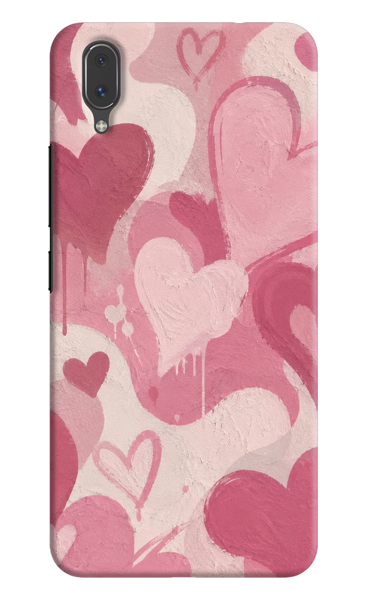 Hearty case Vivo X21 Back Cover - Hearty case Vivo X21 Hard Case Back Cover by Casekaro Hearty case Vivo X21 Hard Case Back Cover by Casekaro