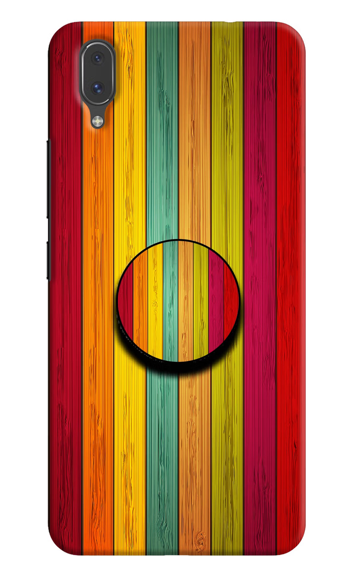 Multicolor Wooden Vivo X21 Pop Case - Multicolor Wooden Vivo X21 Pop Case by Casekaro Multicolor Wooden Vivo X21 Pop Case by Casekaro