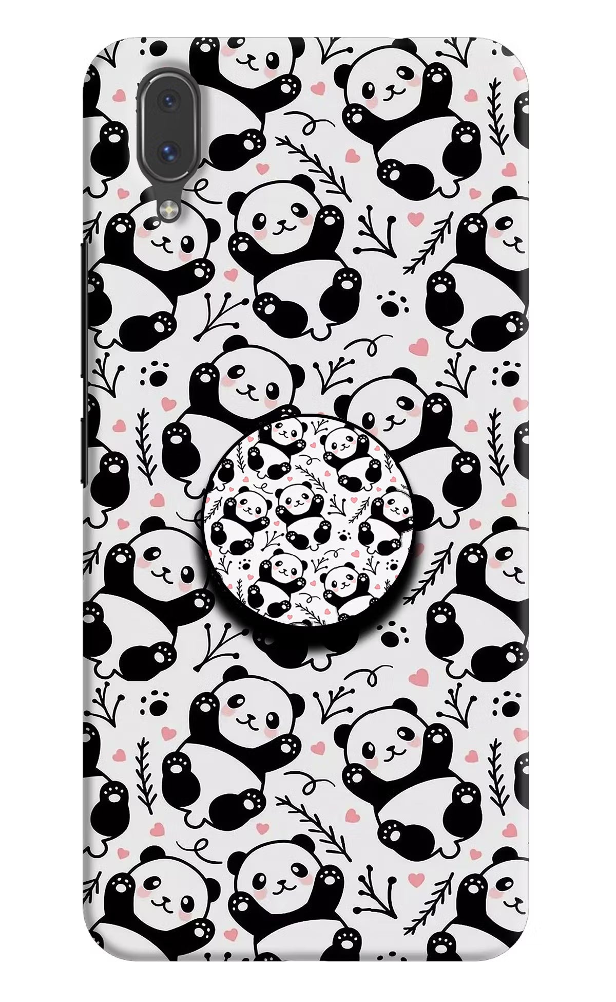 Cute Panda Vivo X21 Pop Case - Cute Panda Vivo X21 Pop Case by Casekaro Cute Panda Vivo X21 Pop Case by Casekaro