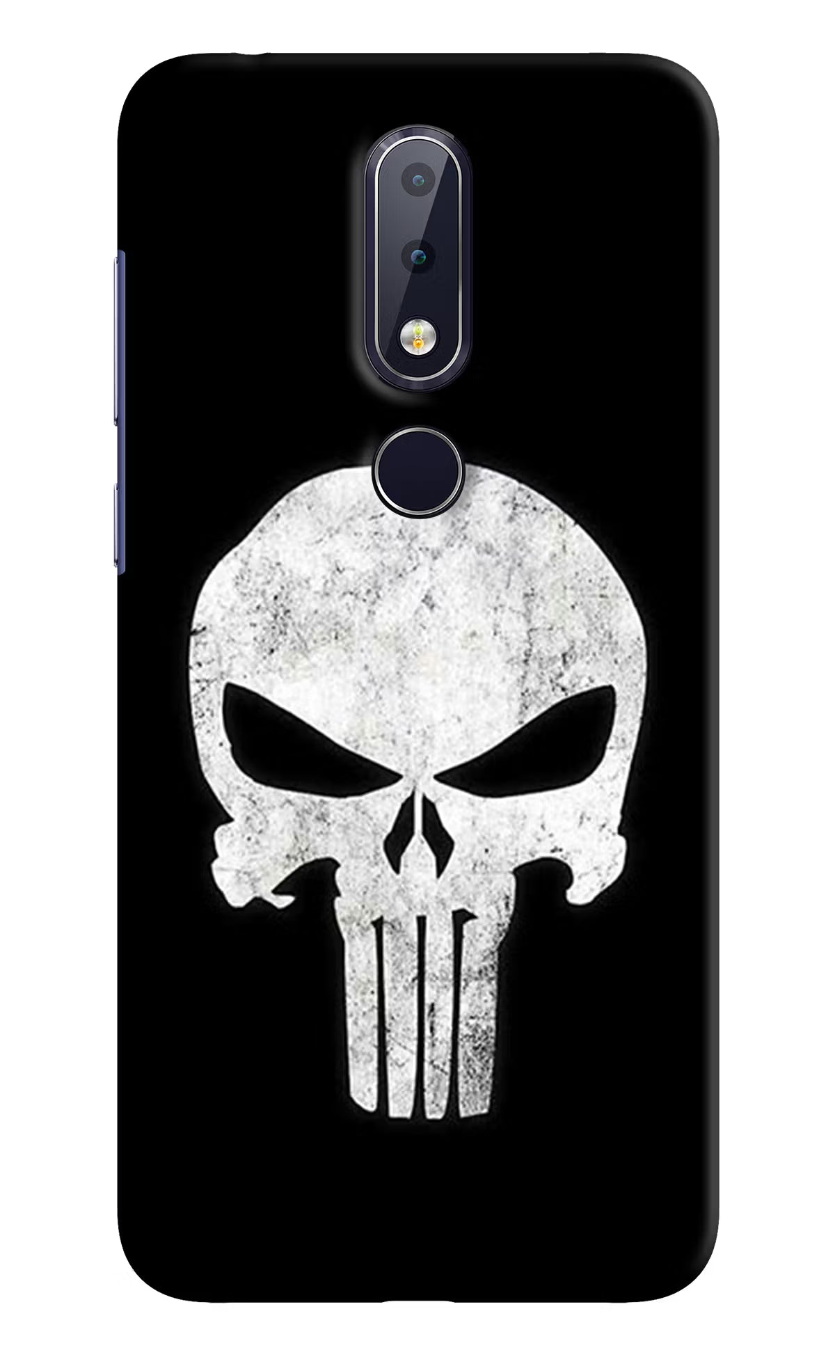 Punisher Skull Nokia 6.1 plus Hard Case Back Cover by Casekaro