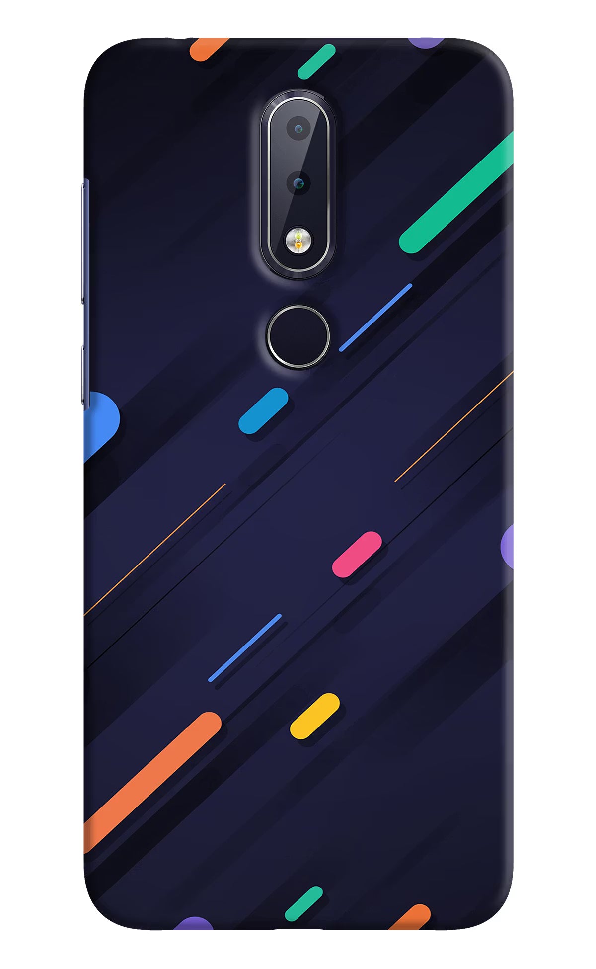 Abstract Design Nokia 6.1 plus Hard Case Back Cover by Casekaro