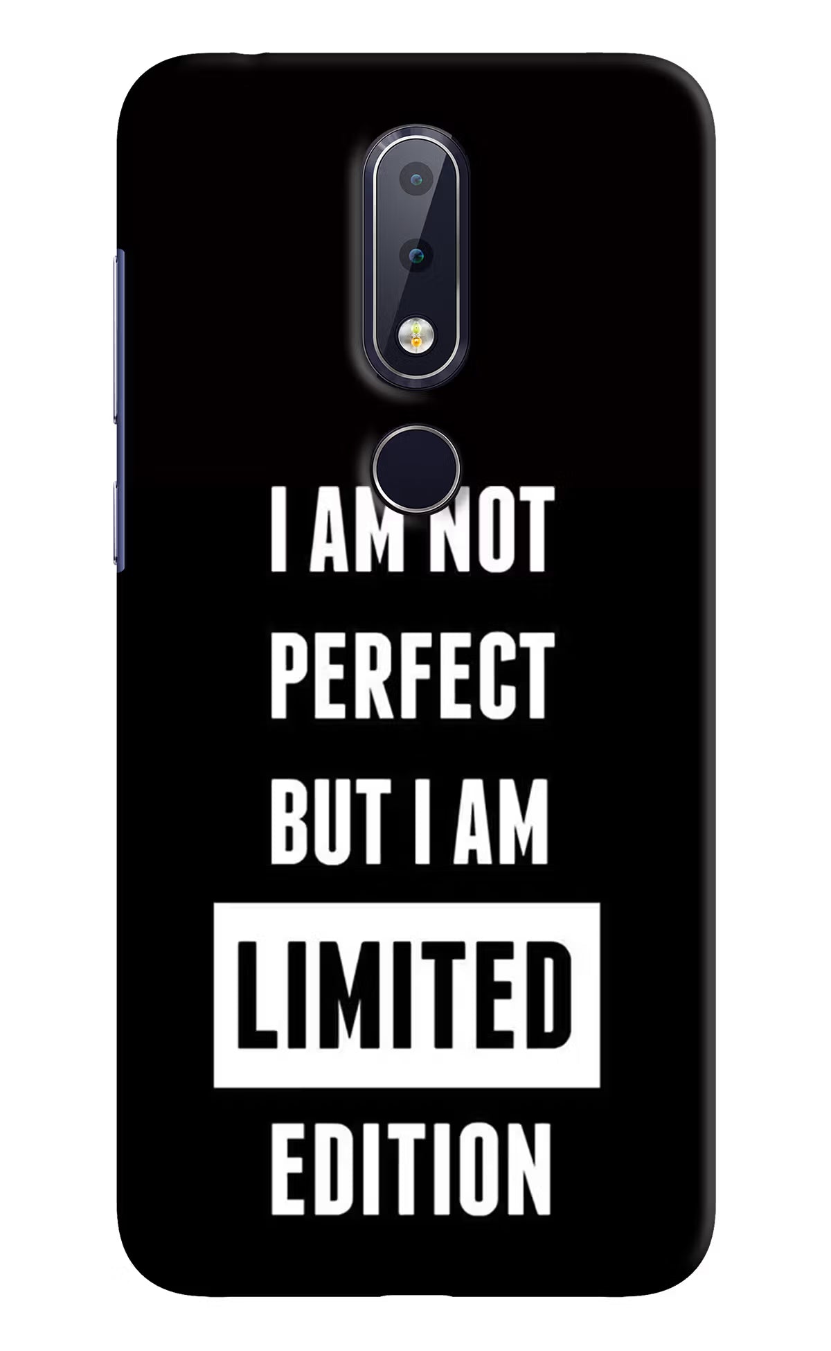 I Am Not Perfect But I Am Limited Edition Nokia 6.1 plus Hard Case Back Cover by Casekaro