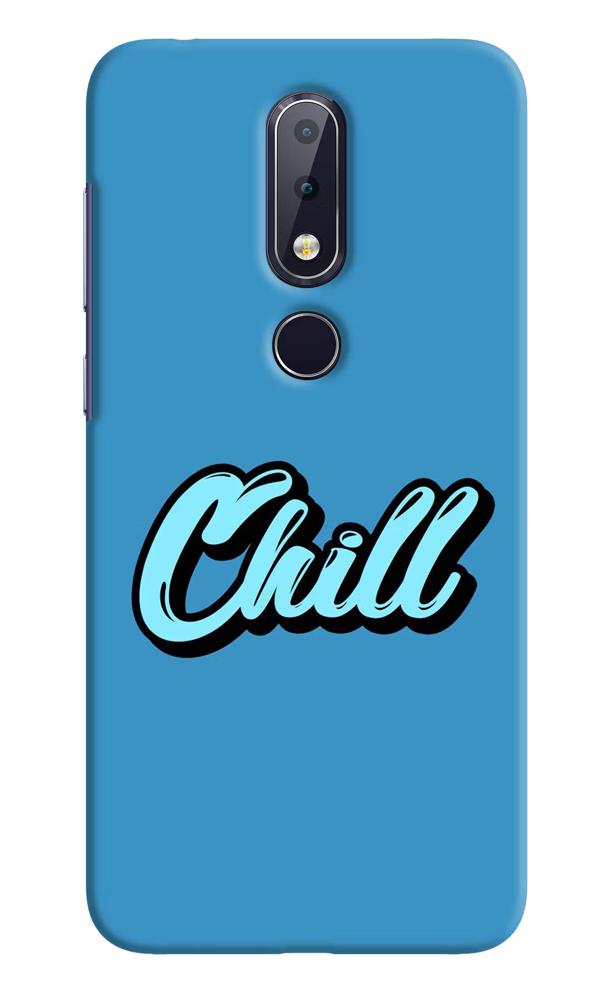 Chill Nokia 6.1 plus Hard Case Back Cover by Casekaro