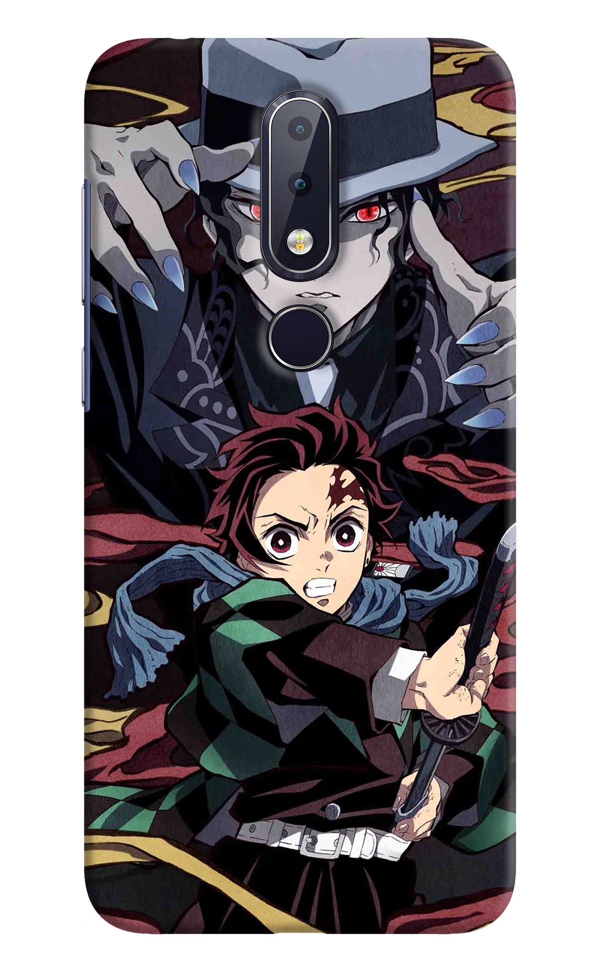 Demon Slayer Nokia 6.1 plus Hard Case Back Cover by Casekaro