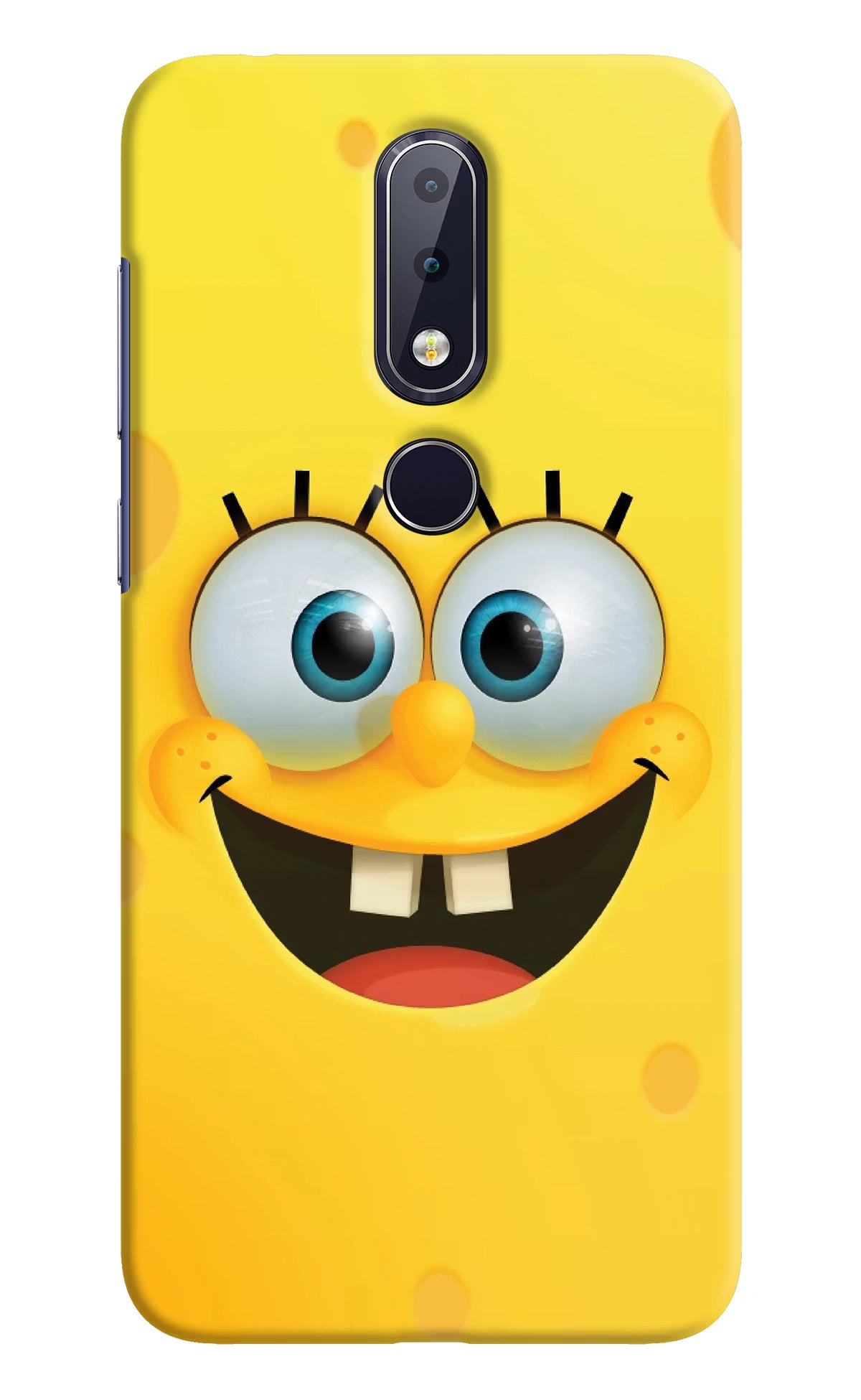 Sponge 1 Nokia 6.1 plus Hard Case Back Cover by Casekaro