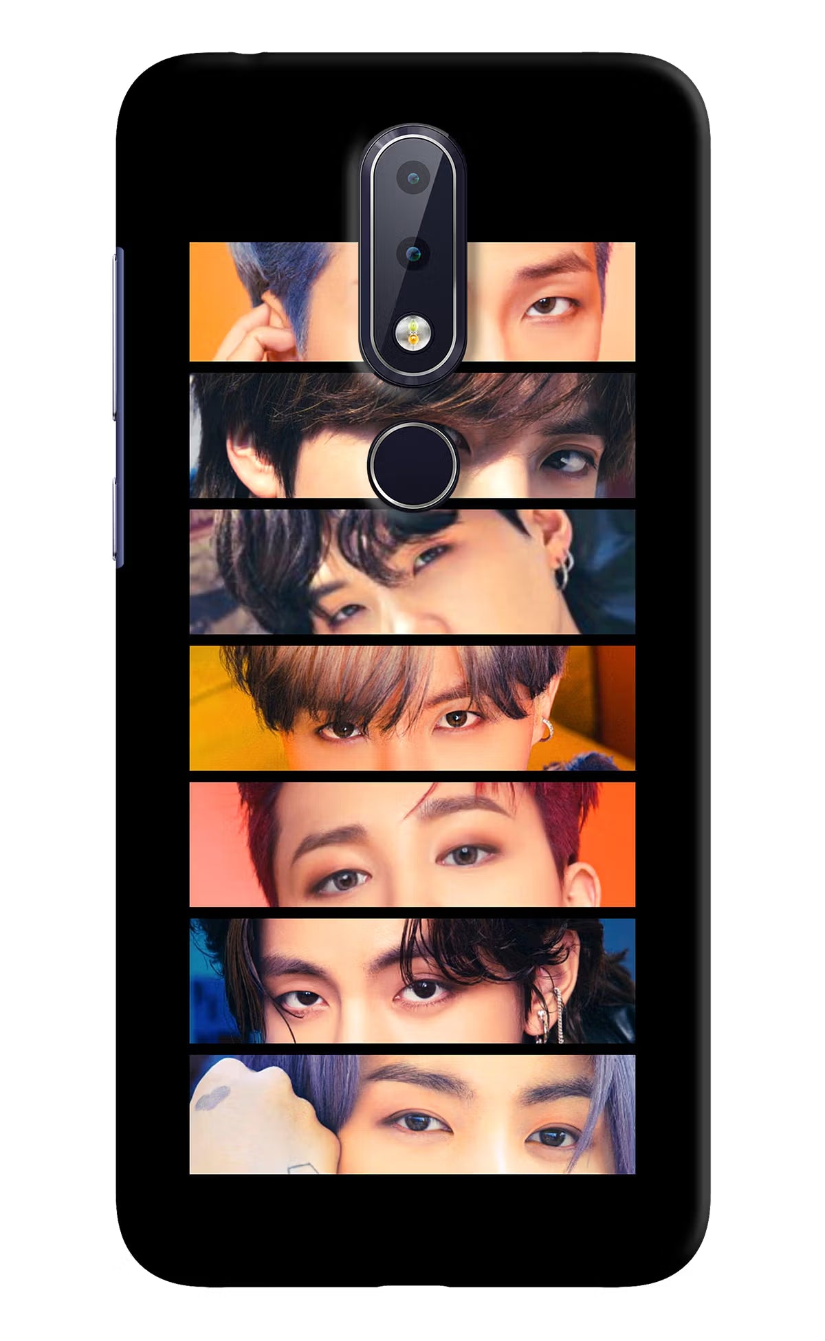 BTS Eyes Nokia 6.1 plus Hard Case Back Cover by Casekaro