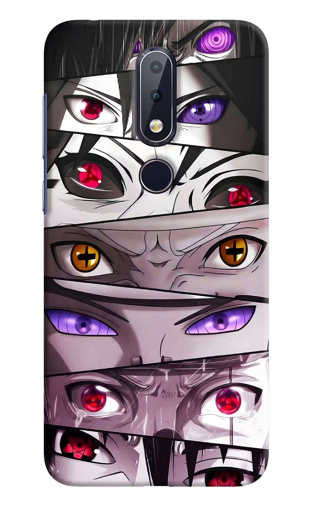 Naruto Anime Nokia 6.1 plus Hard Case Back Cover by Casekaro