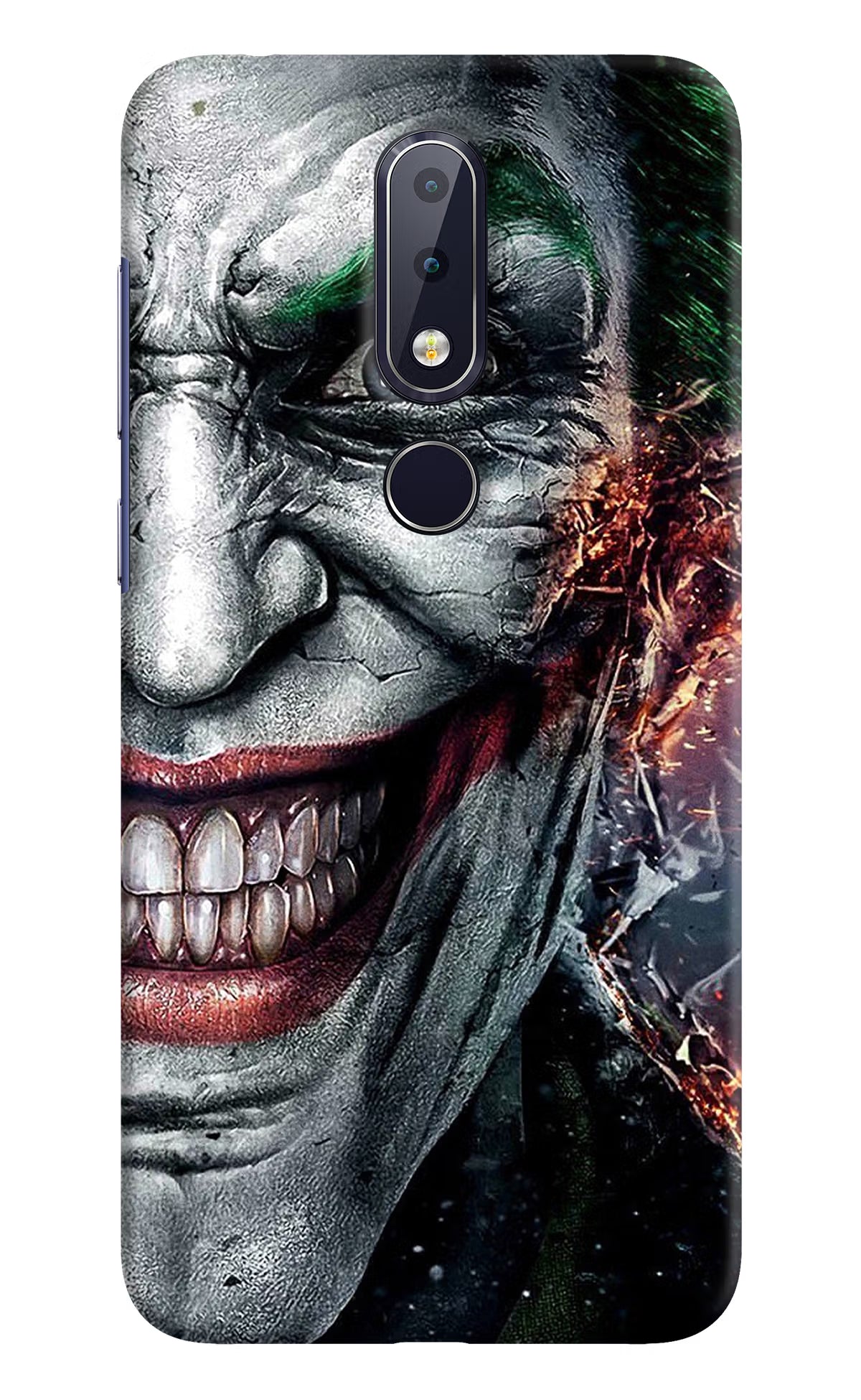 Joker Cam Nokia 6.1 plus Hard Case Back Cover by Casekaro