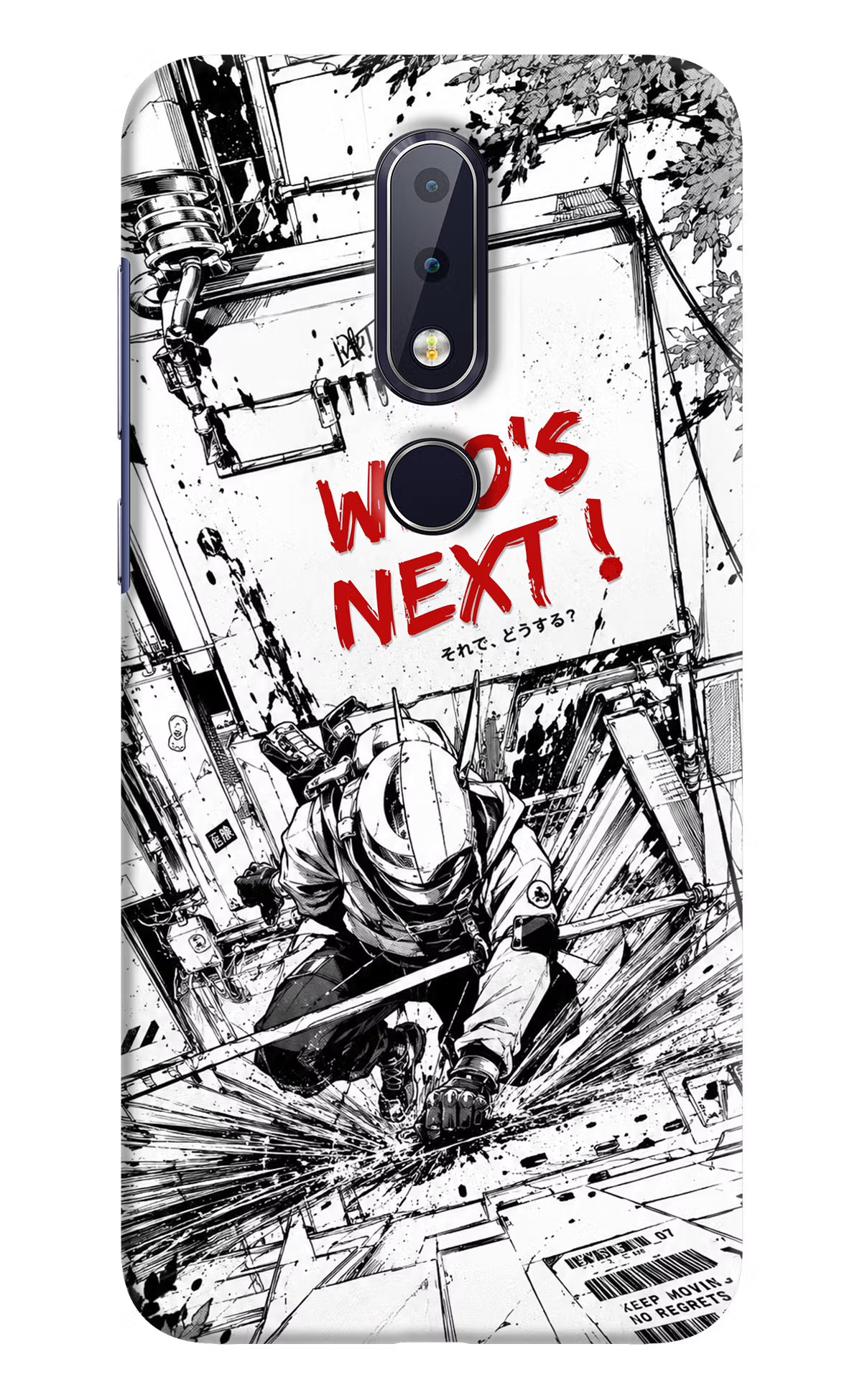 Who's Next Nokia 6.1 plus Back Cover - Who's Next Nokia 6.1 plus Hard Case Back Cover by Casekaro Who's Next Nokia 6.1 plus Hard Case Back Cover by Casekaro
