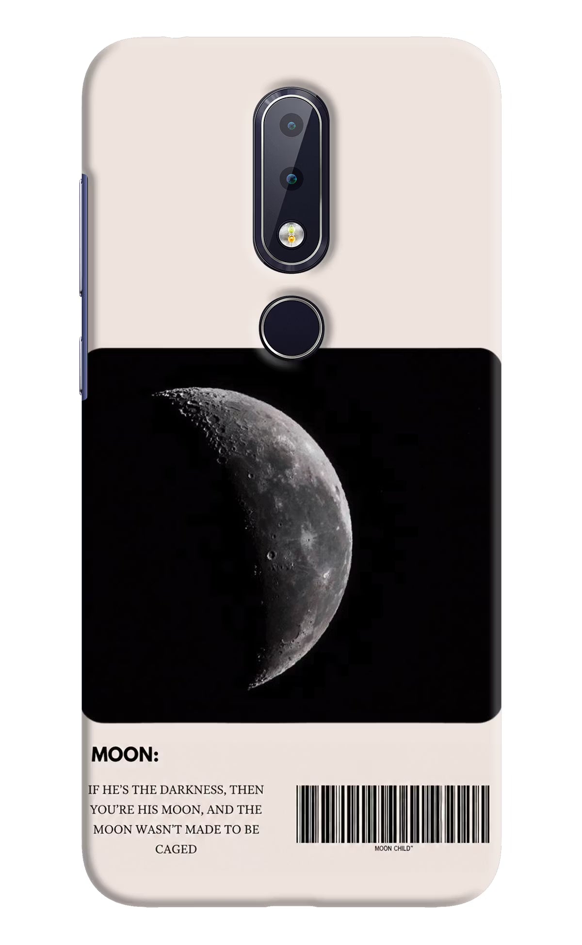 Moon Phase Nokia 6.1 plus Back Cover - Moon Phase Nokia 6.1 plus Back Cover Moon Phase Nokia 6.1 plus Back Cover