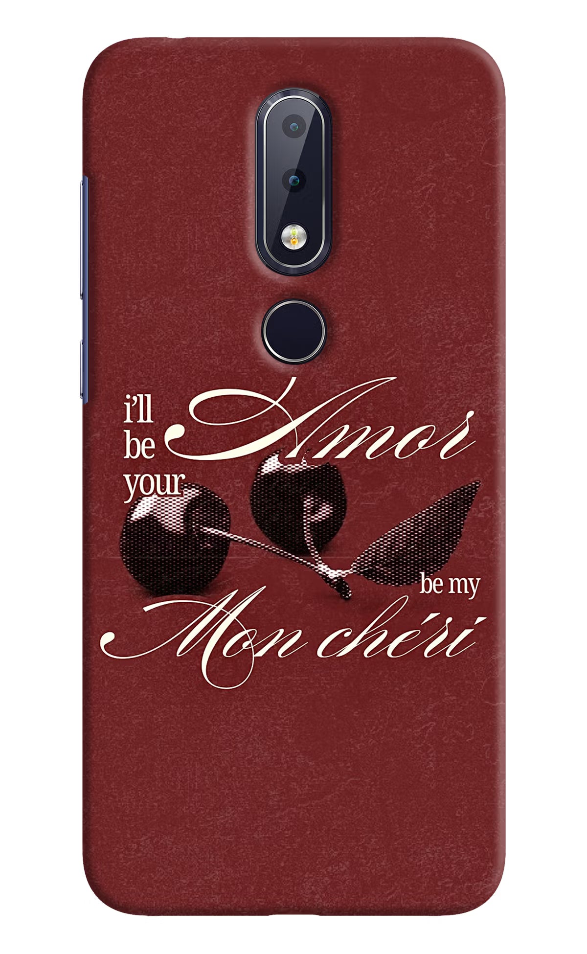 Velvet Cherry Nokia 6.1 plus Back Cover - Velvet Cherry Nokia 6.1 plus Back Cover Velvet Cherry Nokia 6.1 plus Back Cover