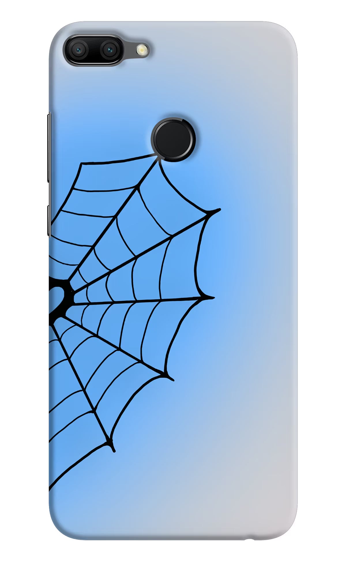 Blue Web Honor 9N Back Cover - Blue Web Honor 9N Back Cover Blue Web Honor 9N Back Cover