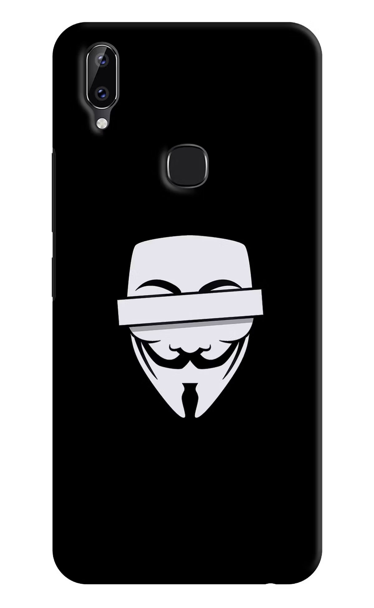 Anonymous Face Vivo Y83 Pro Back Cover - Anonymous Face Vivo Y83 Pro Hard Case Back Cover by Casekaro Anonymous Face Vivo Y83 Pro Hard Case Back Cover by Casekaro