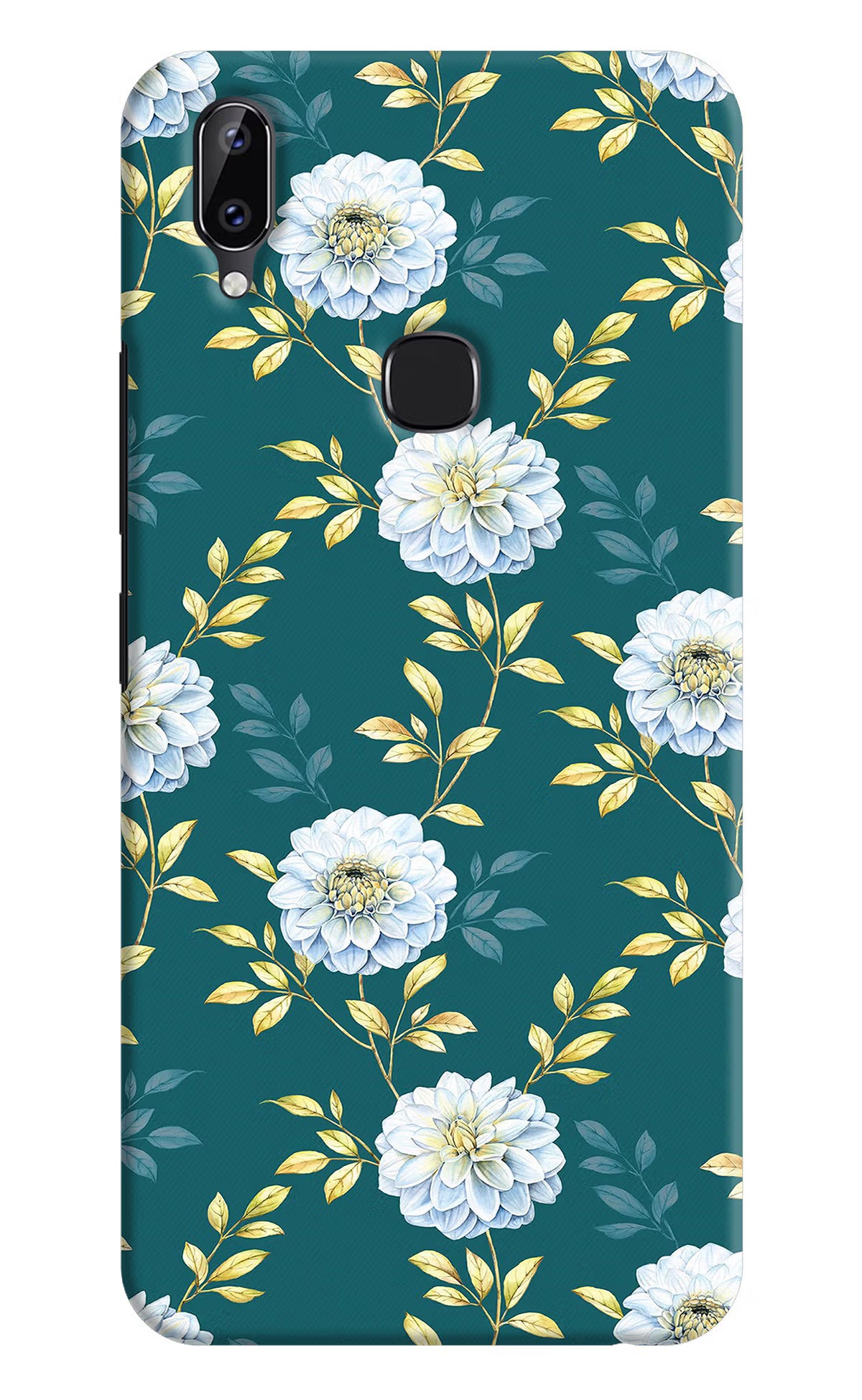 Flowers Vivo Y83 Pro Back Cover - Flowers Vivo Y83 Pro Hard Case Back Cover by Casekaro Flowers Vivo Y83 Pro Hard Case Back Cover by Casekaro