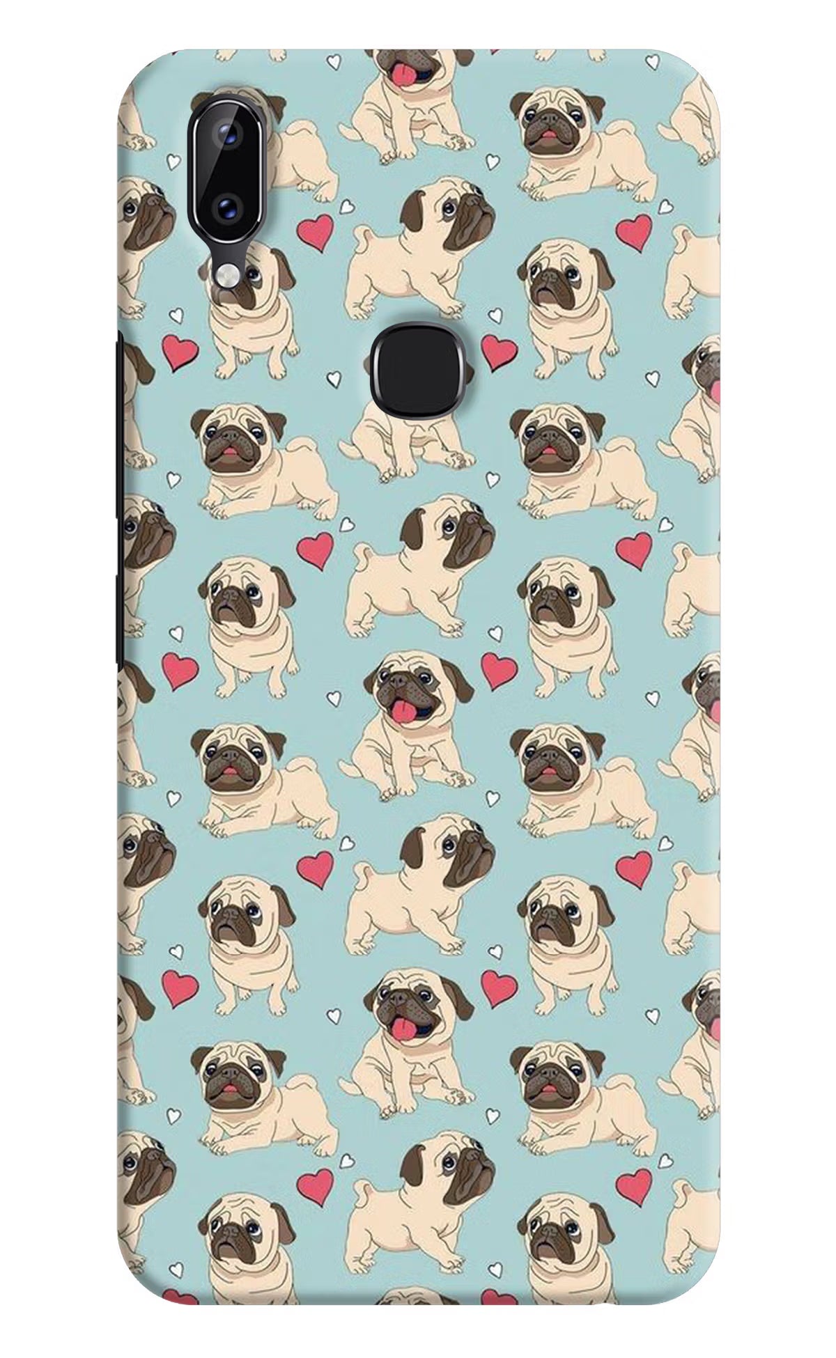 Pug Dog Vivo Y83 Pro Back Cover - Pug Dog Vivo Y83 Pro Hard Case Back Cover by Casekaro Pug Dog Vivo Y83 Pro Hard Case Back Cover by Casekaro