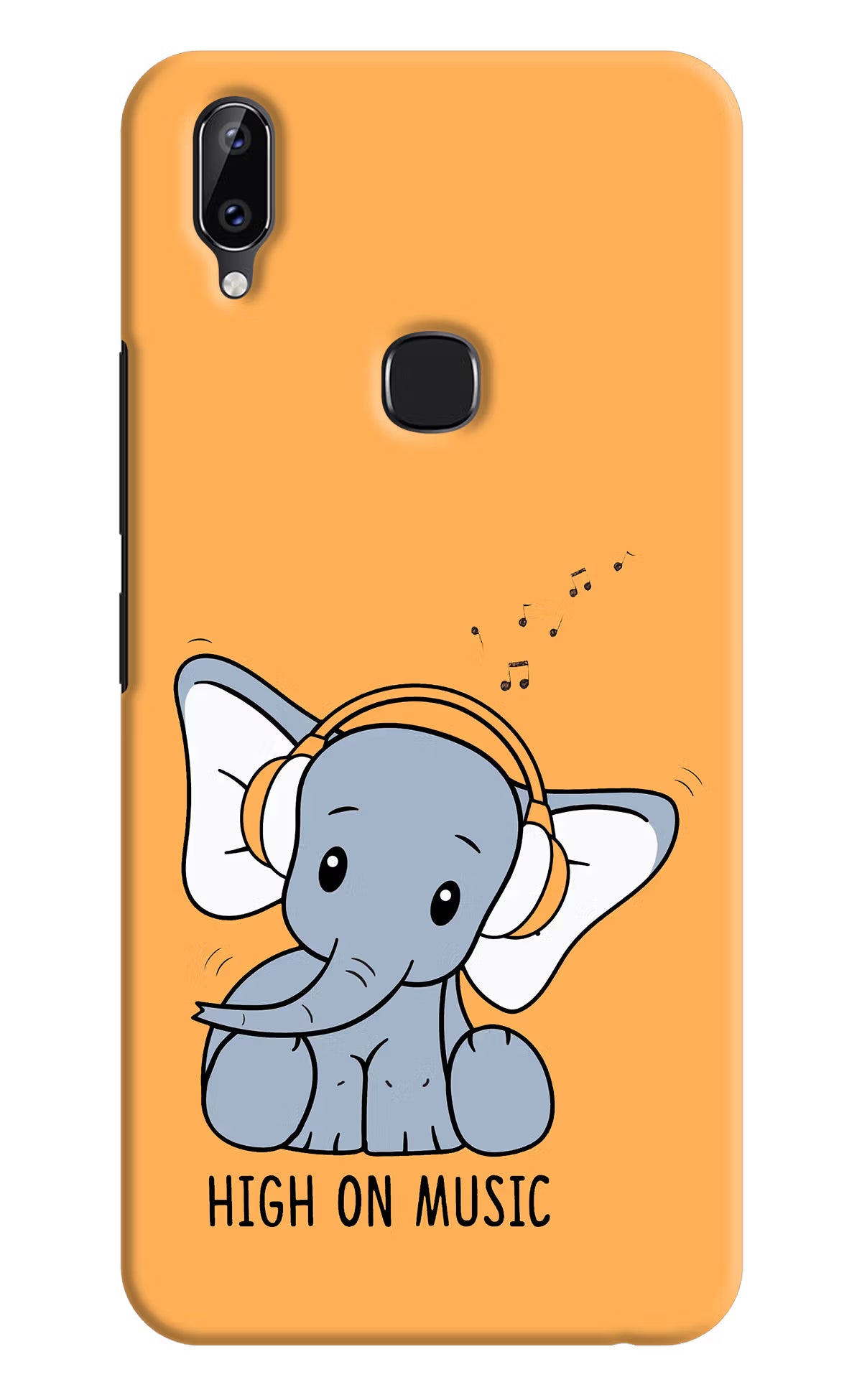 High On Music Vivo Y83 Pro Hard Case Back Cover by Casekaro