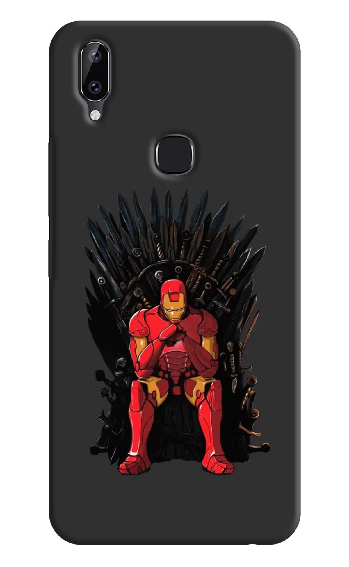 Ironman Throne Vivo Y83 Pro Back Cover - Ironman Throne Vivo Y83 Pro Hard Case Back Cover by Casekaro Ironman Throne Vivo Y83 Pro Hard Case Back Cover by Casekaro