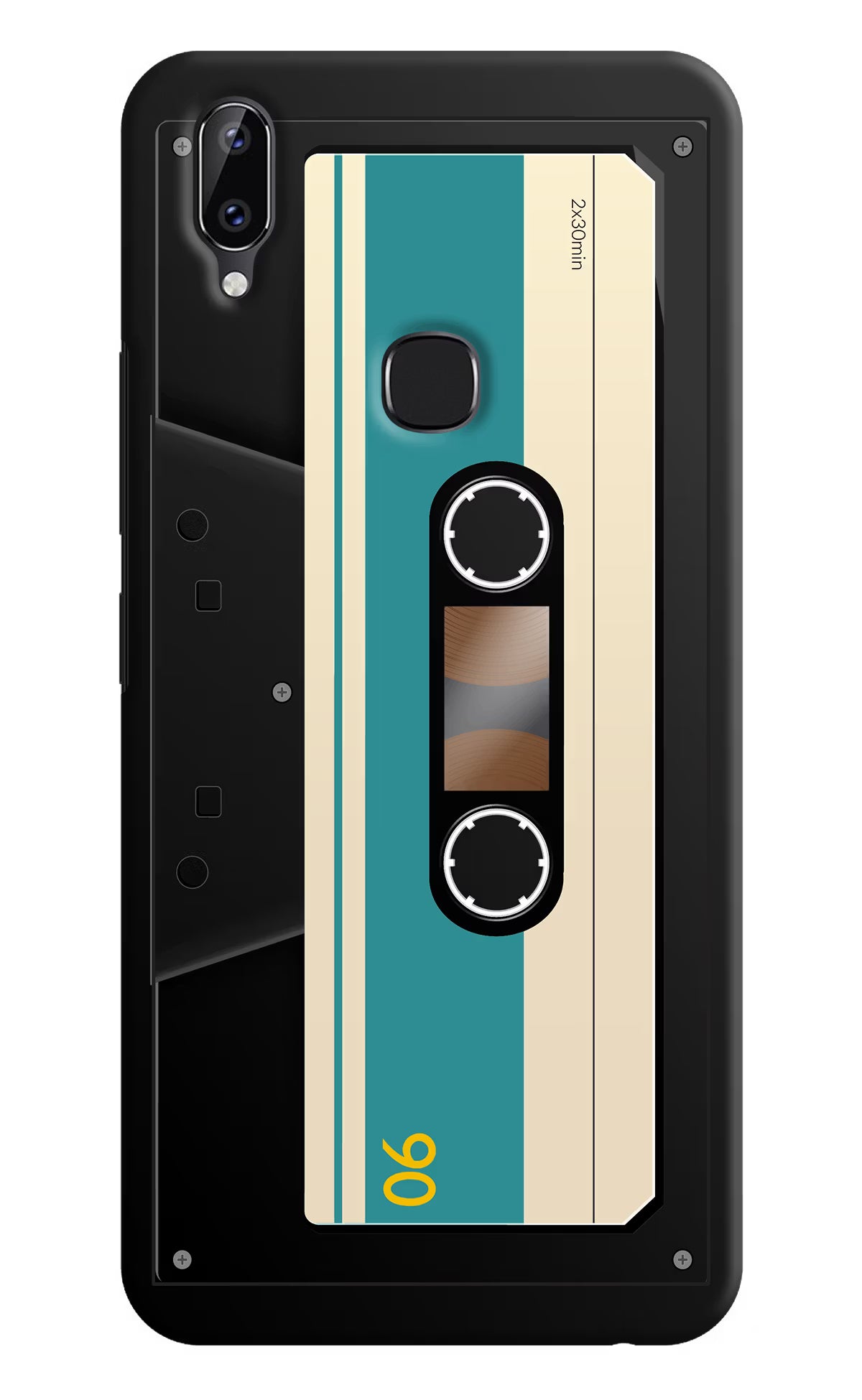 Cassette Vivo Y83 Pro Back Cover - Cassette Vivo Y83 Pro Hard Case Back Cover by Casekaro Cassette Vivo Y83 Pro Hard Case Back Cover by Casekaro