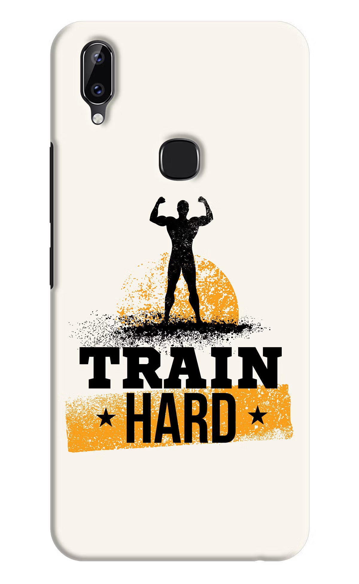 Train Hard Vivo Y83 Pro Back Cover - Train Hard Vivo Y83 Pro Hard Case Back Cover by Casekaro Train Hard Vivo Y83 Pro Hard Case Back Cover by Casekaro