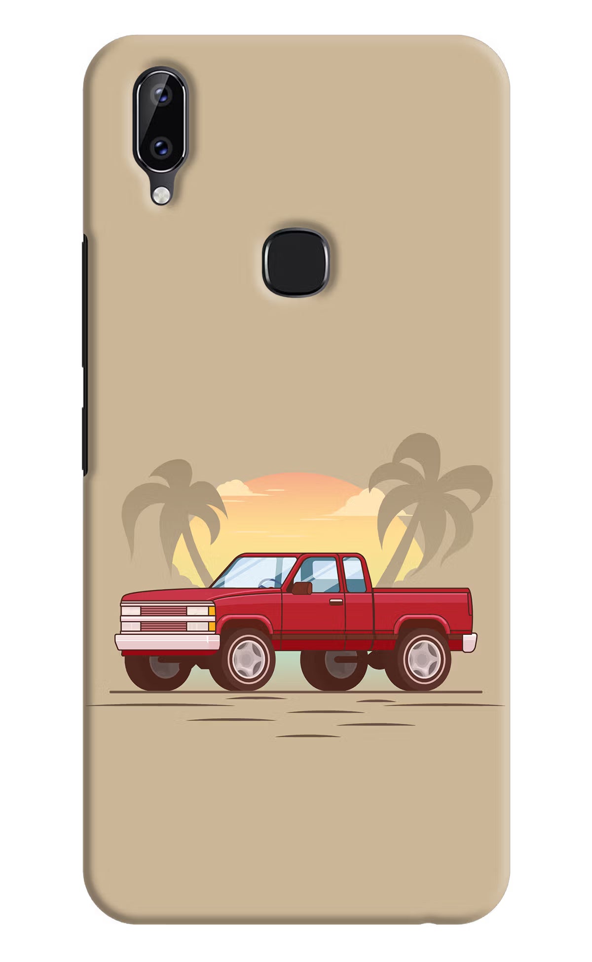 Desert Classic Drive Vivo Y83 Pro Hard Case Back Cover by Casekaro