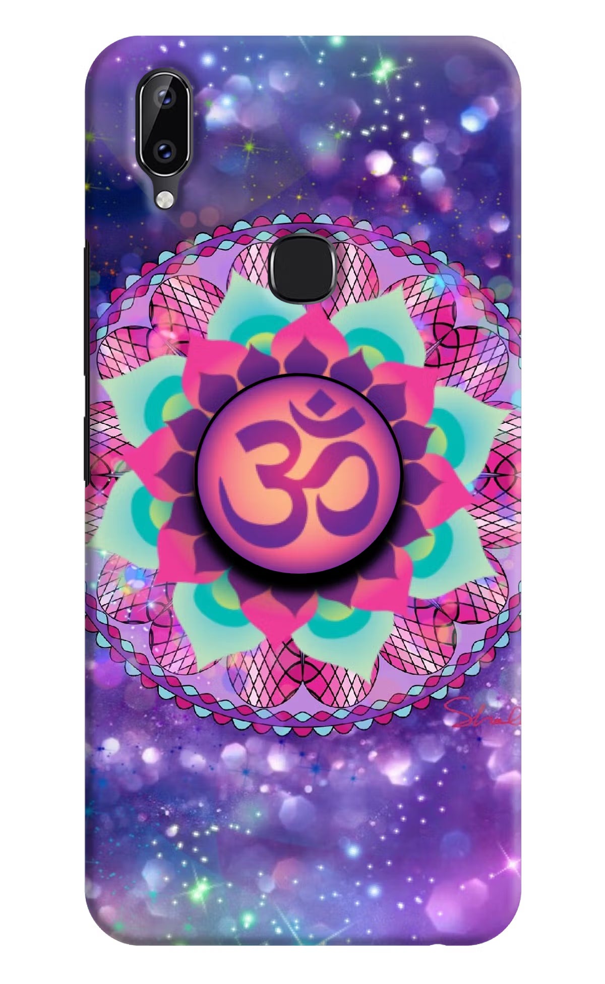 Om Purple Vivo Y83 Pro Pop Case - Om Purple Vivo Y83 Pro Pop Case by Casekaro Om Purple Vivo Y83 Pro Pop Case by Casekaro