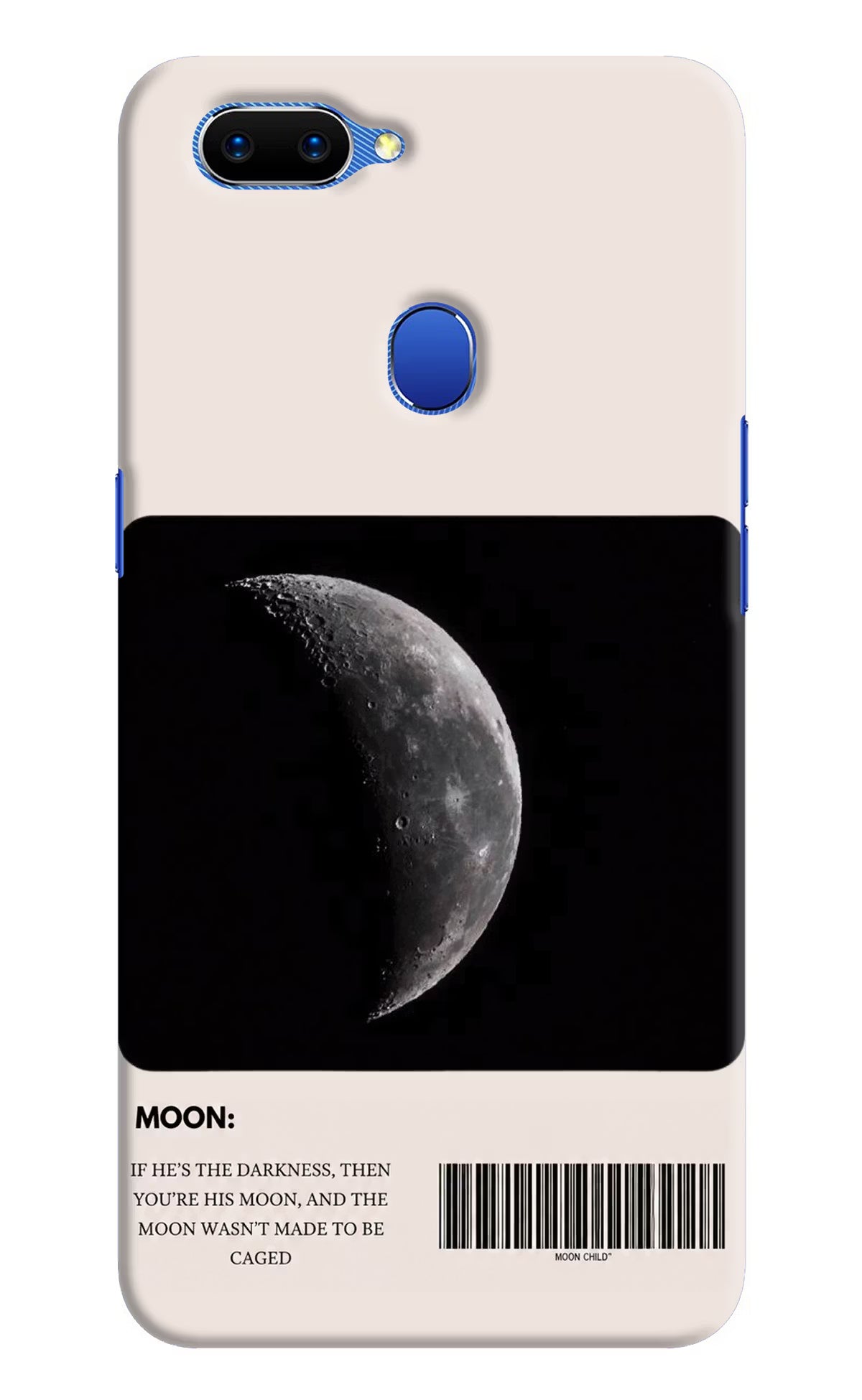Moon Phase Oppo A5 Back Cover - Moon Phase Oppo A5 Back Cover Moon Phase Oppo A5 Back Cover