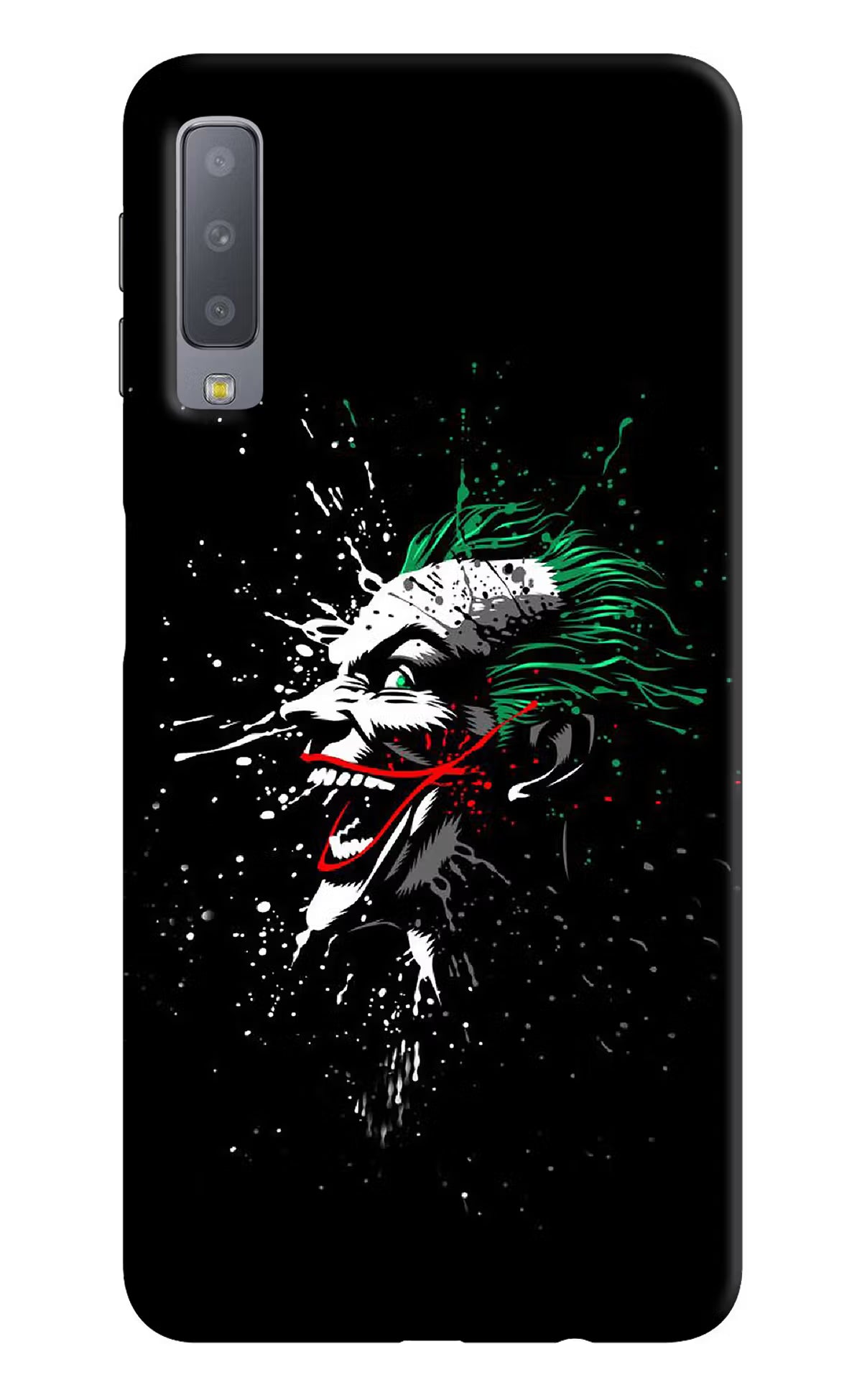 Joker Samsung A7 Back Cover - Joker Samsung A7 Hard Case Back Cover by Casekaro Joker Samsung A7 Hard Case Back Cover by Casekaro