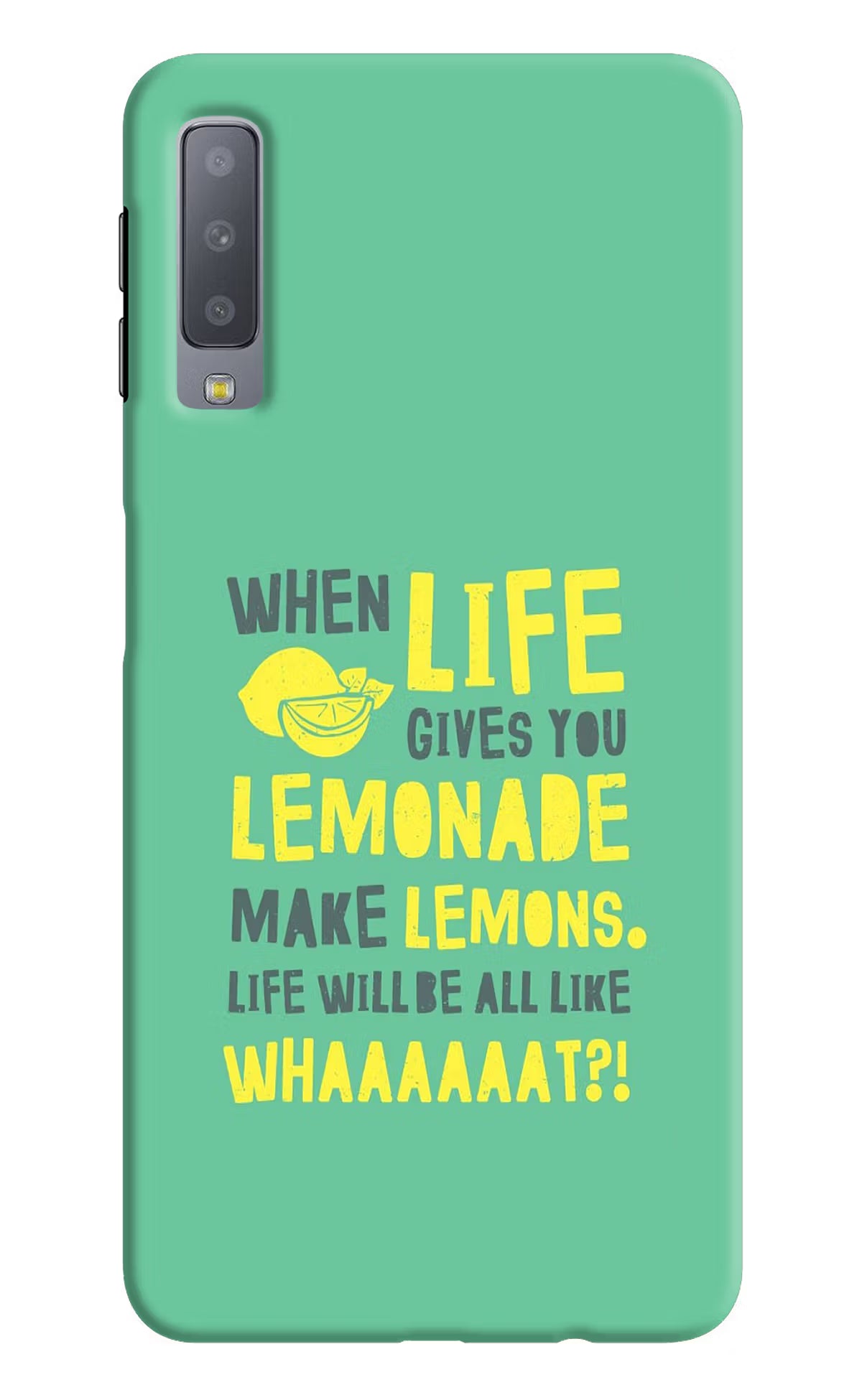 Quote Samsung A7 Back Cover - Quote Samsung A7 Hard Case Back Cover by Casekaro Quote Samsung A7 Hard Case Back Cover by Casekaro