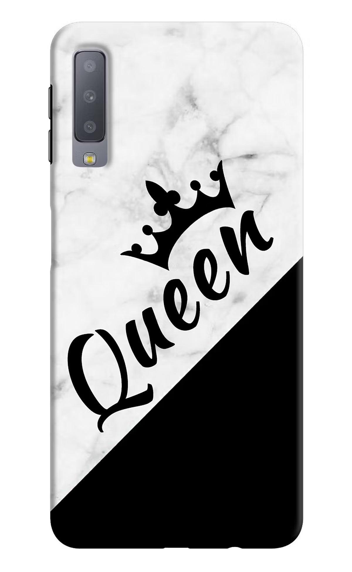 Queen Samsung A7 Back Cover - Queen Samsung A7 Hard Case Back Cover by Casekaro Queen Samsung A7 Hard Case Back Cover by Casekaro