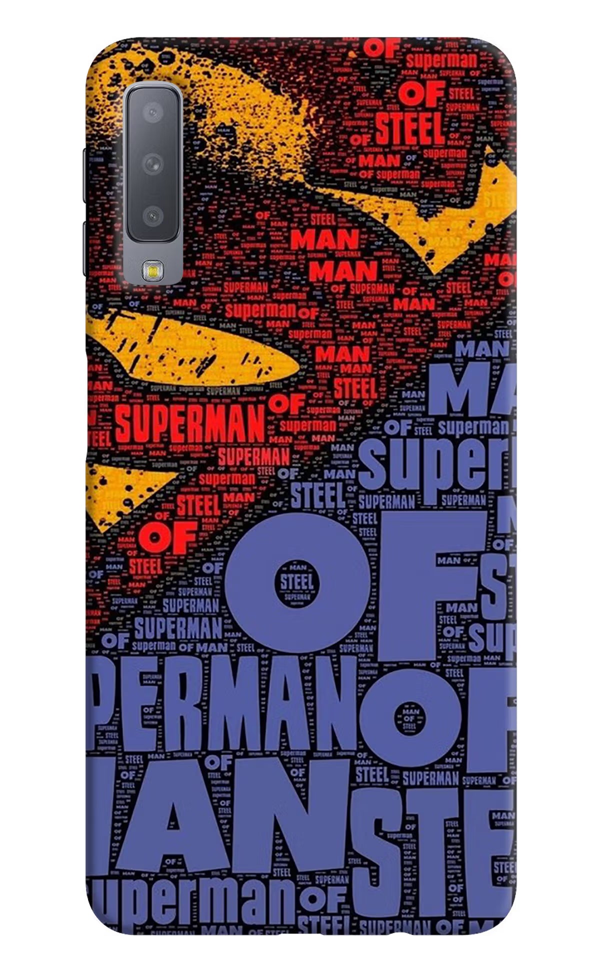 Superman Samsung A7 Back Cover - Superman Samsung A7 Hard Case Back Cover by Casekaro Superman Samsung A7 Hard Case Back Cover by Casekaro