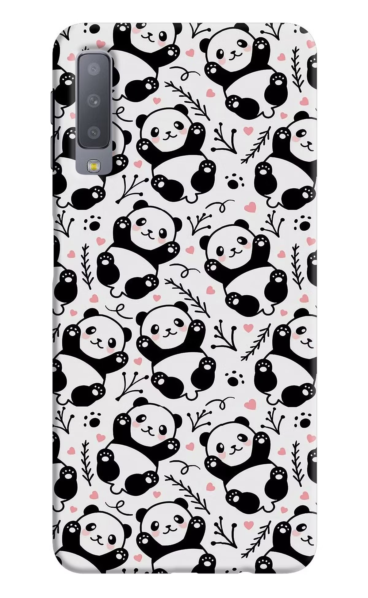 Cute Panda Samsung A7 Back Cover - Cute Panda Samsung A7 Hard Case Back Cover by Casekaro Cute Panda Samsung A7 Hard Case Back Cover by Casekaro