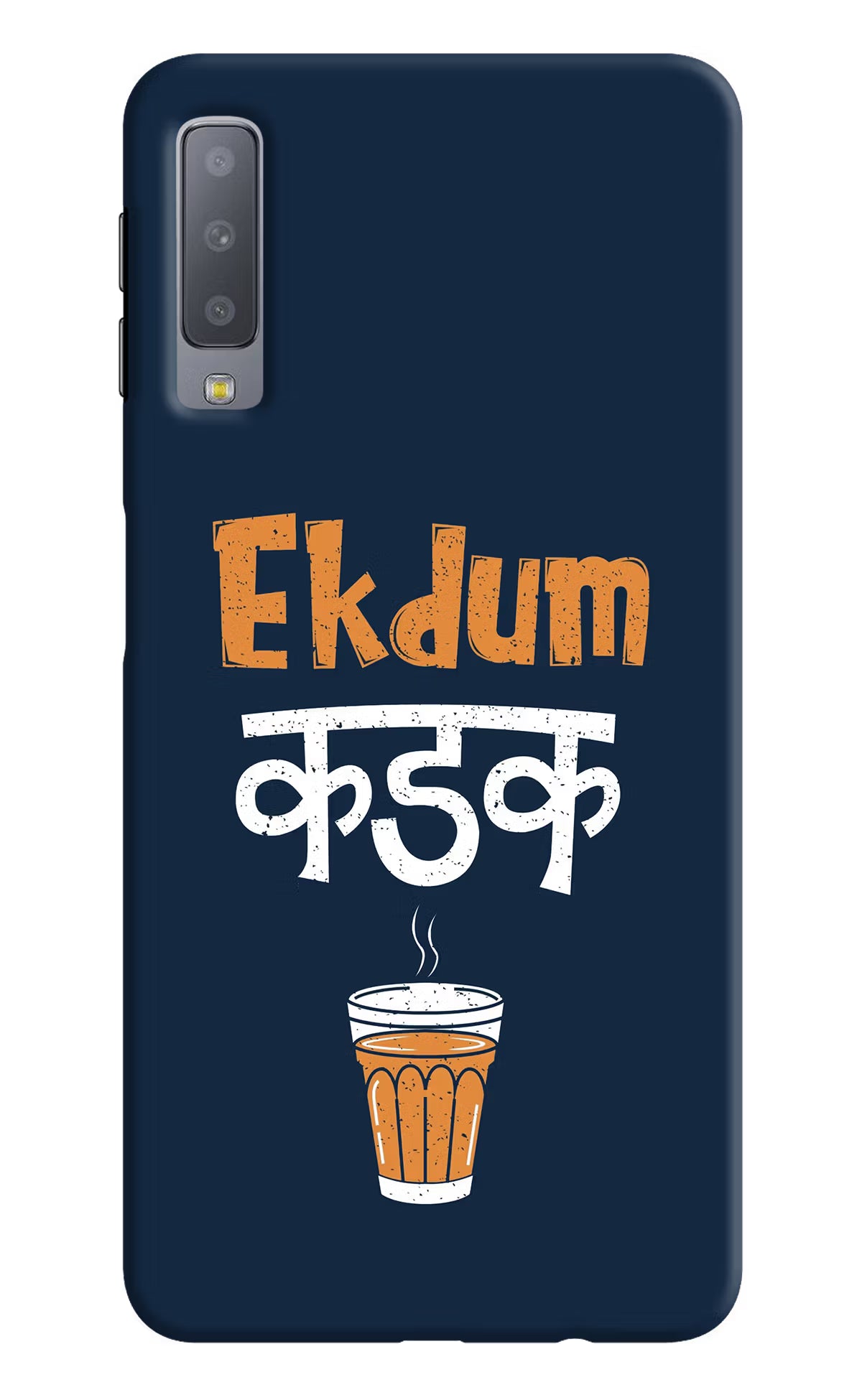 Ekdum Kadak Chai Samsung A7 Back Cover - Ekdum Kadak Chai Samsung A7 Hard Case Back Cover by Casekaro Ekdum Kadak Chai Samsung A7 Hard Case Back Cover by Casekaro