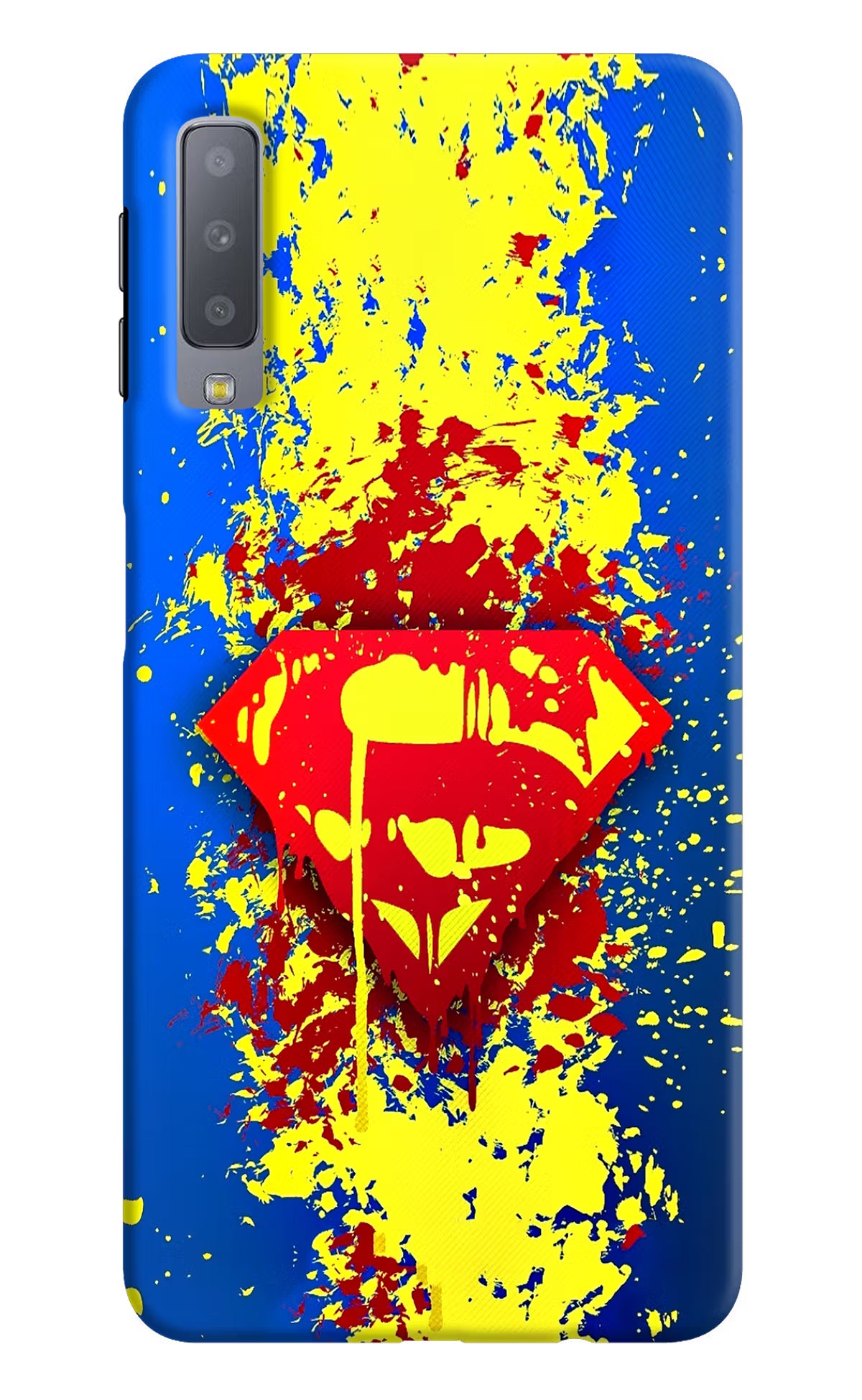 Superman logo Samsung A7 Back Cover - Superman logo Samsung A7 Hard Case Back Cover by Casekaro Superman logo Samsung A7 Hard Case Back Cover by Casekaro