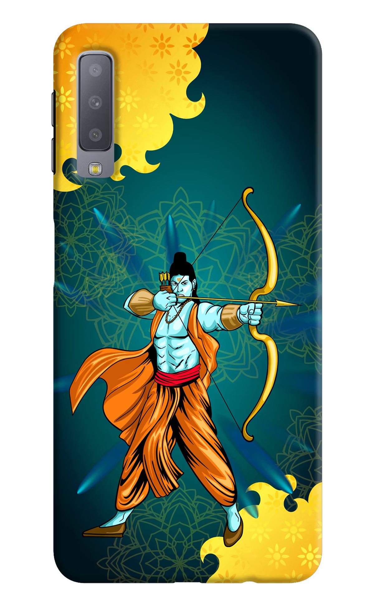 Lord Ram - 6 Samsung A7 Back Cover - Lord Ram - 6 Samsung A7 Hard Case Back Cover by Casekaro Lord Ram - 6 Samsung A7 Hard Case Back Cover by Casekaro