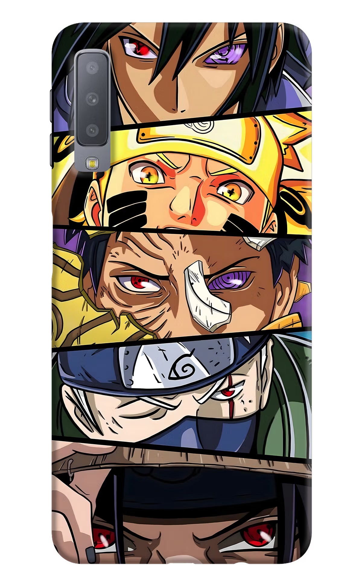 Naruto Character Samsung A7 Back Cover - Naruto Character Samsung A7 Hard Case Back Cover by Casekaro Naruto Character Samsung A7 Hard Case Back Cover by Casekaro