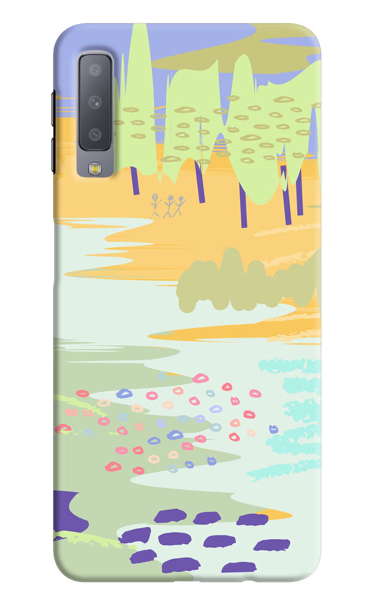 Scenery Samsung A7 Back Cover - Scenery Samsung A7 Hard Case Back Cover by Casekaro Scenery Samsung A7 Hard Case Back Cover by Casekaro