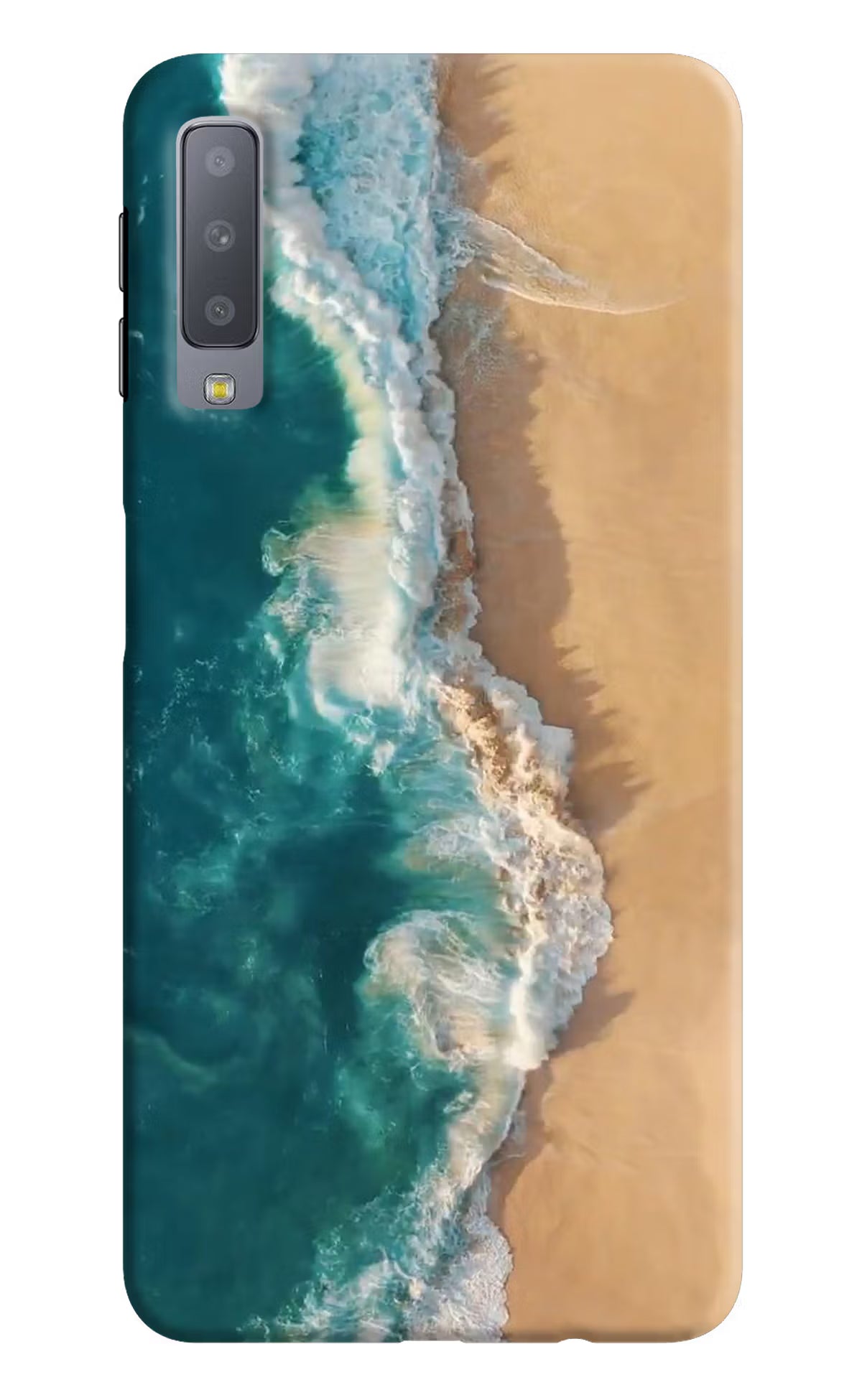 Ocean Beach Samsung A7 Back Cover - Ocean Beach Samsung A7 Hard Case Back Cover by Casekaro Ocean Beach Samsung A7 Hard Case Back Cover by Casekaro