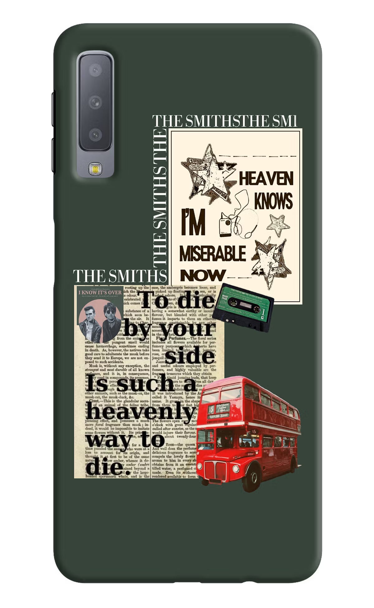 The Smiths Samsung A7 Back Cover - The Smiths Samsung A7 Hard Case Back Cover by Casekaro The Smiths Samsung A7 Hard Case Back Cover by Casekaro