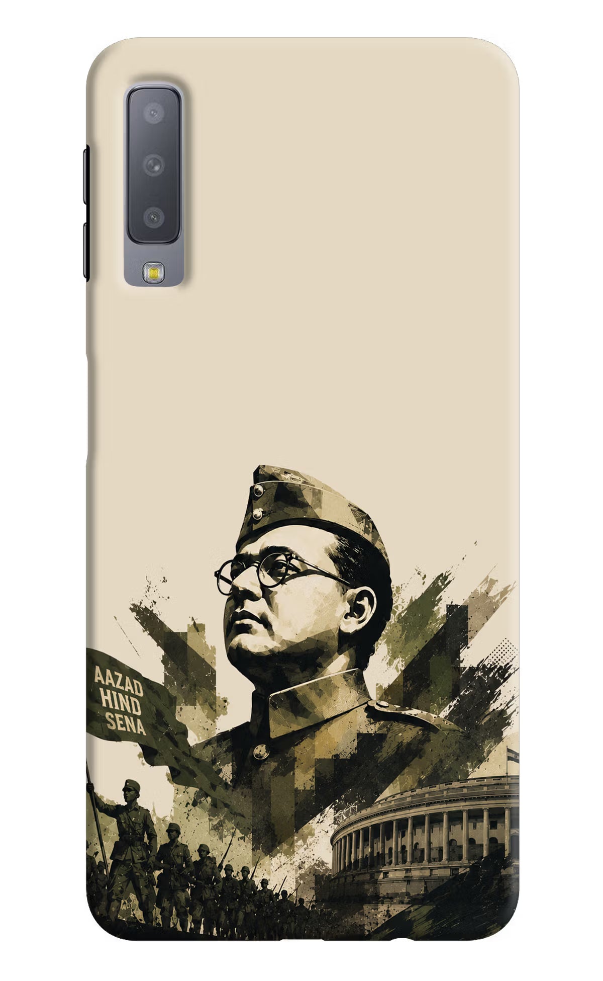 Netaji Rising Samsung A7 Back Cover - Netaji Rising Samsung A7 Back Cover Netaji Rising Samsung A7 Back Cover